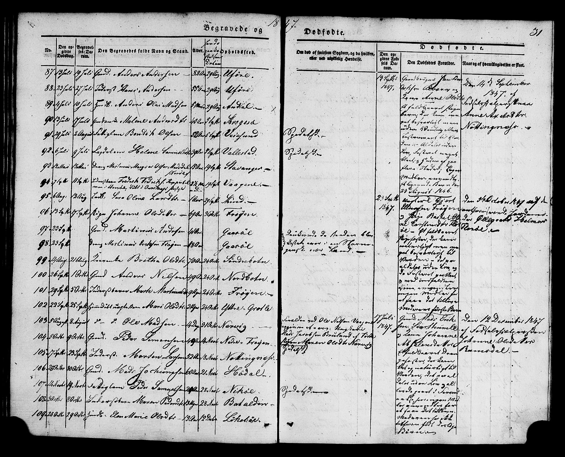 Kinn sokneprestembete, AV/SAB-A-80801/H/Haa/Haaa/L0011: Parish register (official) no. A 11, 1841-1855, p. 31