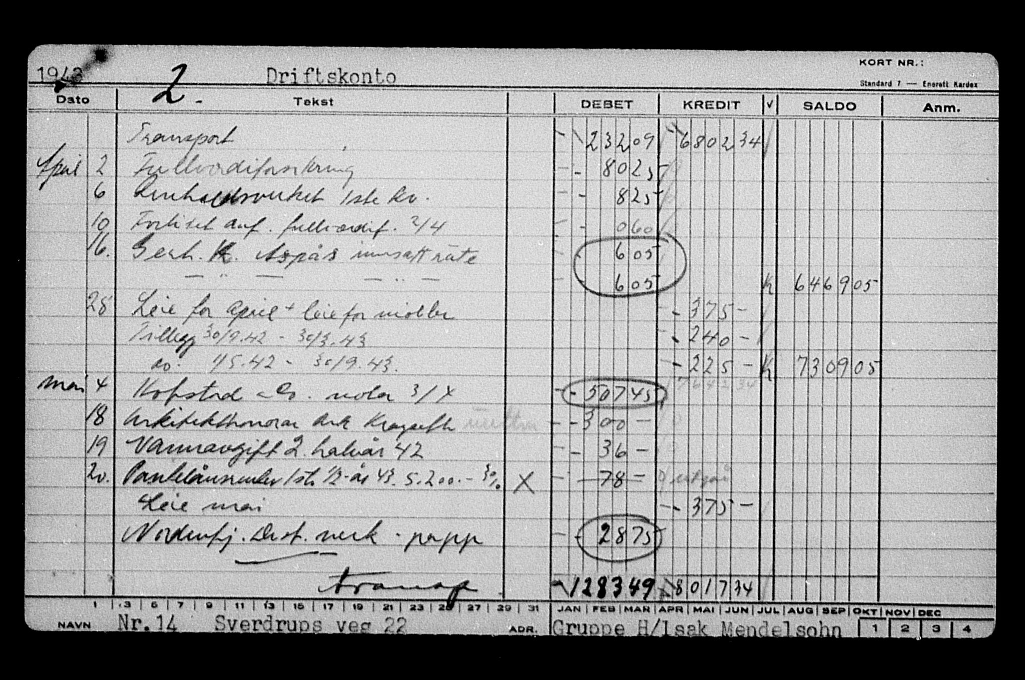 Justisdepartementet, Tilbakeføringskontoret for inndratte formuer, AV/RA-S-1564/H/Hc/Hca/L0905: --, 1945-1947, p. 13