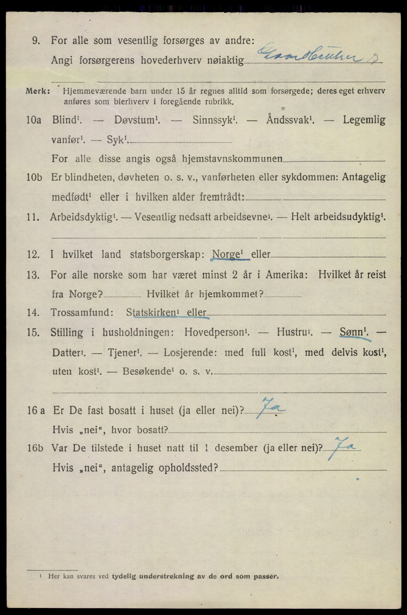 SAKO, 1920 census for Hedrum, 1920, p. 11294