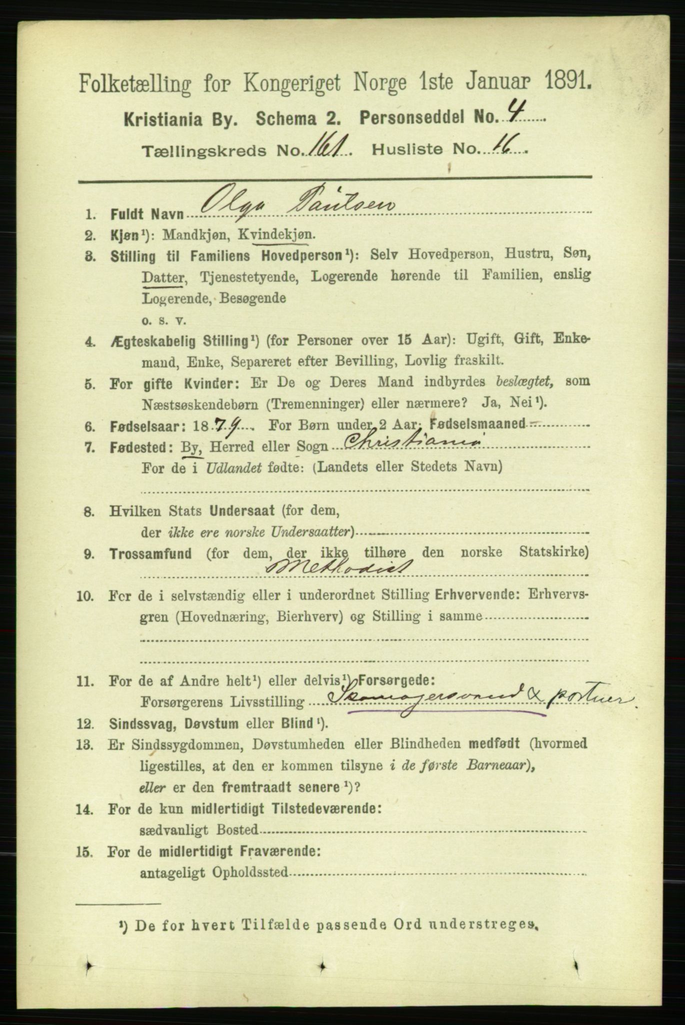 RA, 1891 census for 0301 Kristiania, 1891, p. 91856