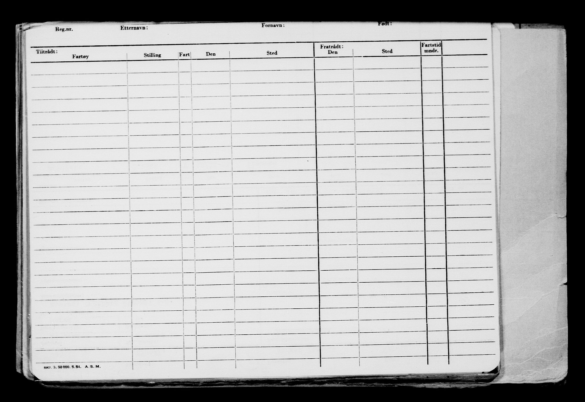 Direktoratet for sjømenn, AV/RA-S-3545/G/Gb/L0140: Hovedkort, 1916, p. 558