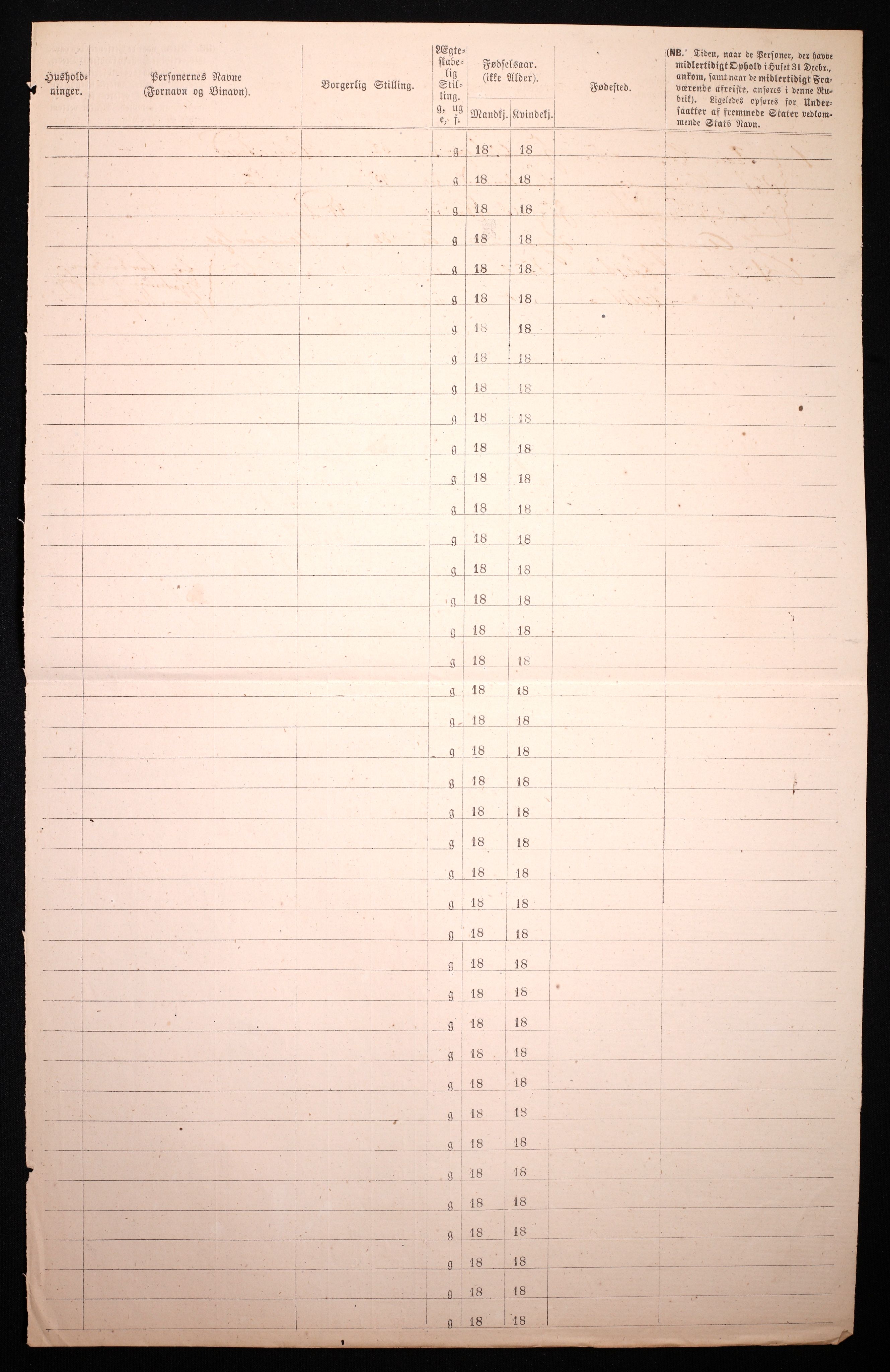 RA, 1870 census for 0301 Kristiania, 1870, p. 431