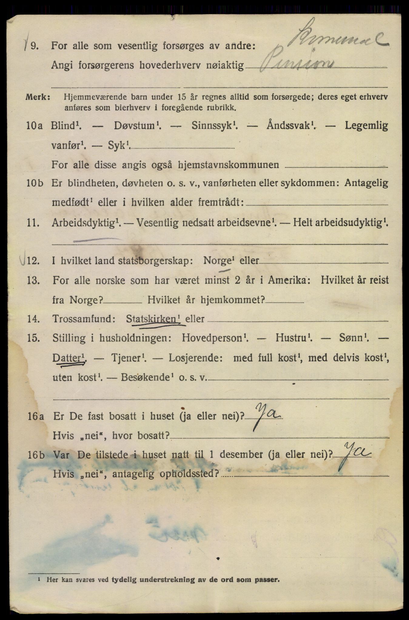 SAO, 1920 census for Kristiania, 1920, p. 626644