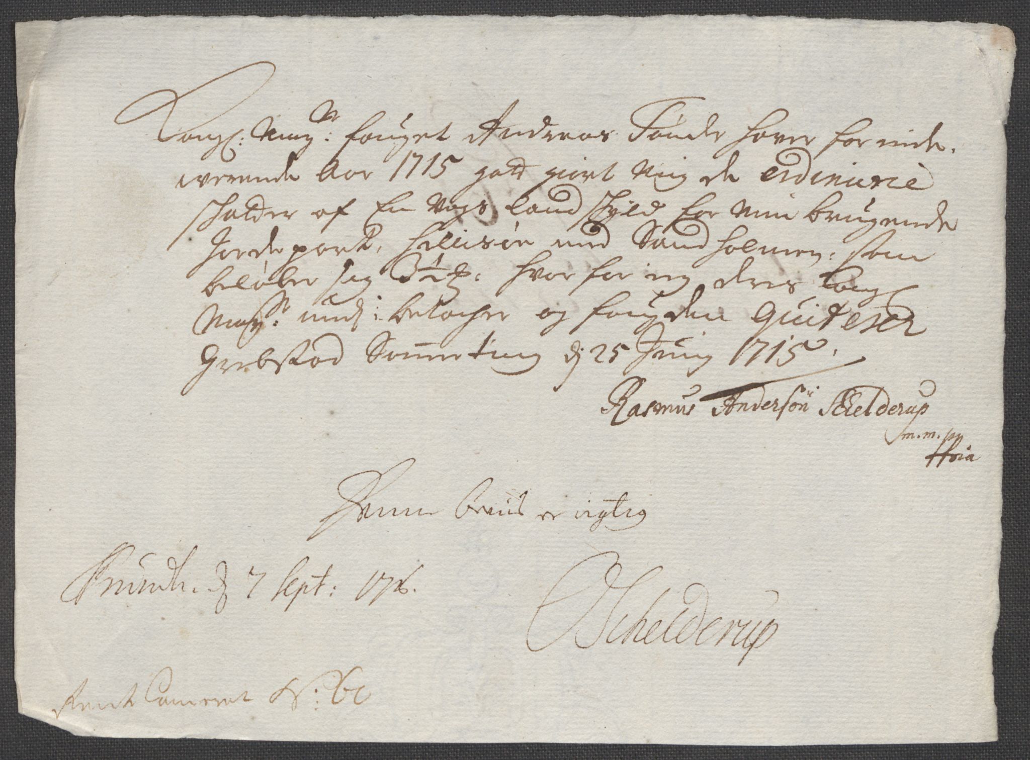 Rentekammeret inntil 1814, Reviderte regnskaper, Fogderegnskap, AV/RA-EA-4092/R68/L4761: Fogderegnskap Senja og Troms, 1715, p. 278