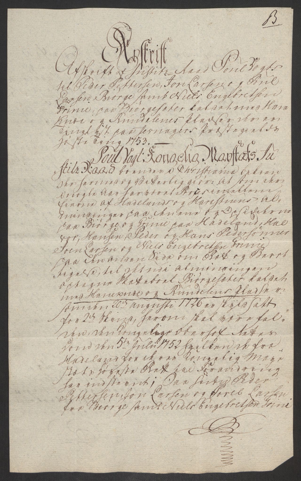 Rentekammeret inntil 1814, Reviderte regnskaper, Fogderegnskap, AV/RA-EA-4092/R19/L1374: Fogderegnskap Toten, Hadeland og Vardal, 1787, p. 498