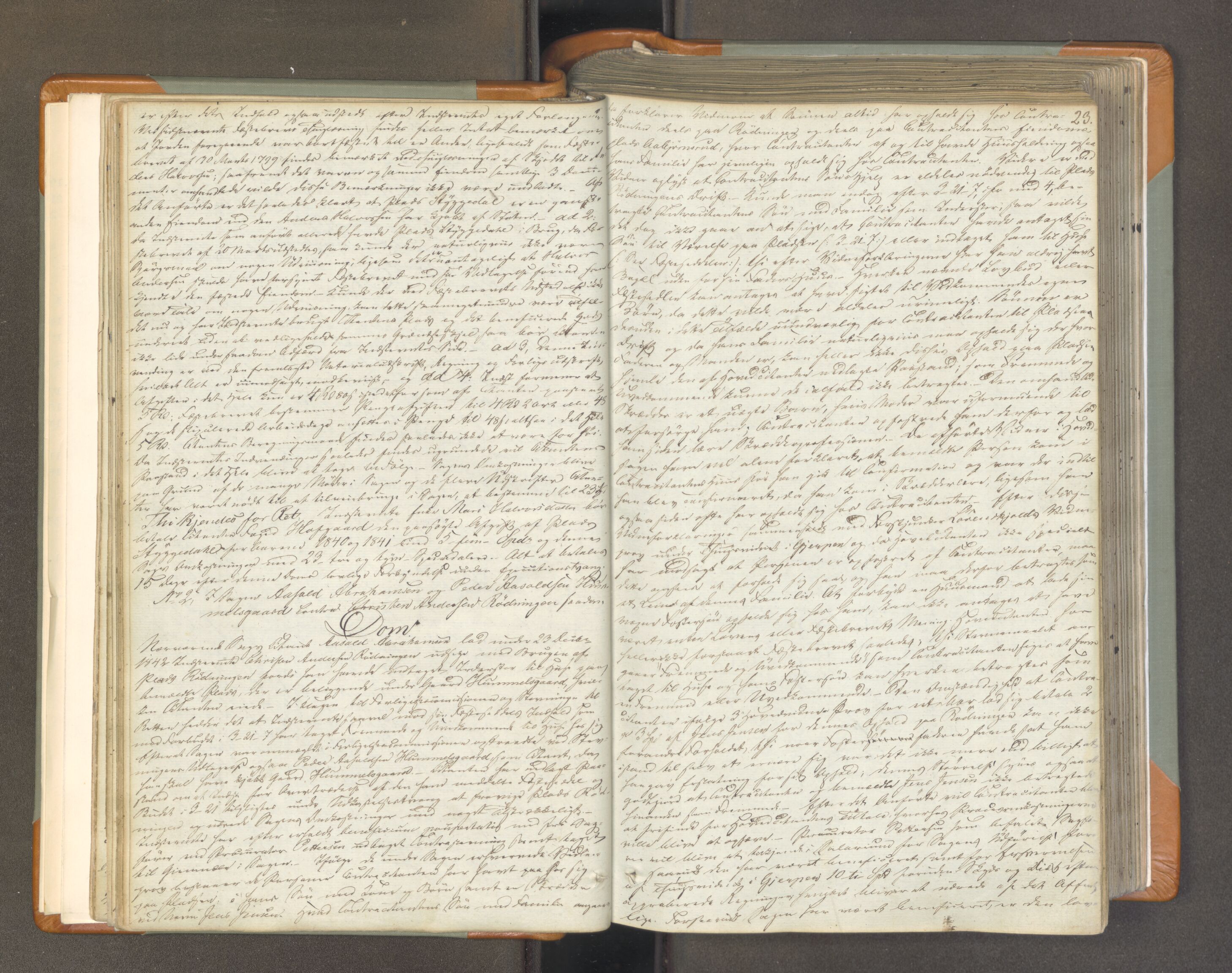 Nedre Telemark sorenskriveri, AV/SAKO-A-135/F/Fa/L0043: Tingbok, 1845-1850, p. 22b-23a