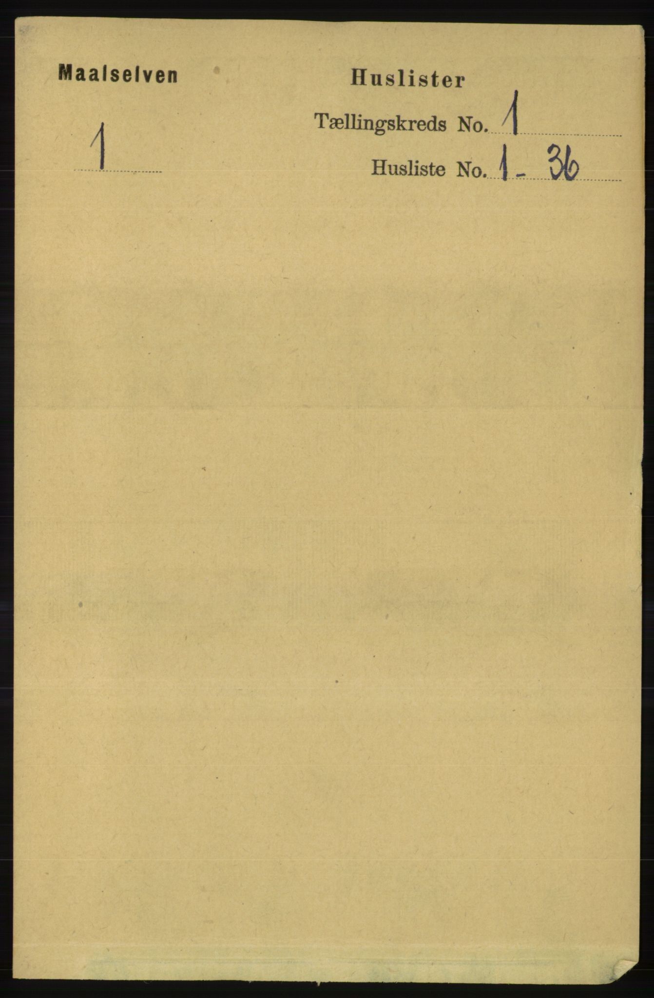 RA, 1891 census for 1924 Målselv, 1891, p. 30