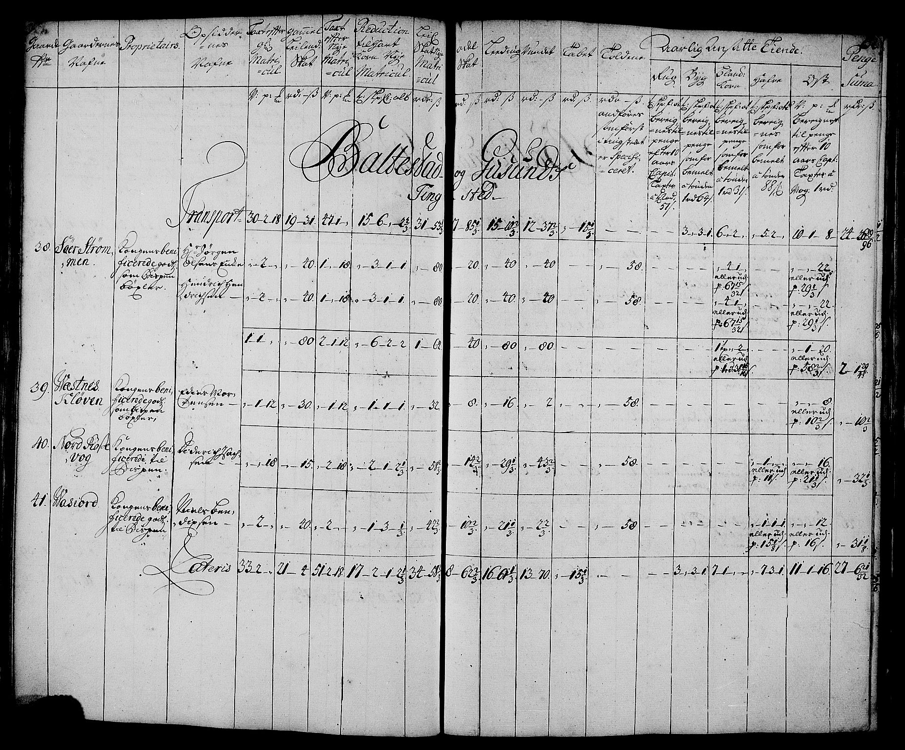 Rentekammeret inntil 1814, Realistisk ordnet avdeling, AV/RA-EA-4070/N/Nb/Nbf/L0179: Senja matrikkelprotokoll, 1723, p. 66