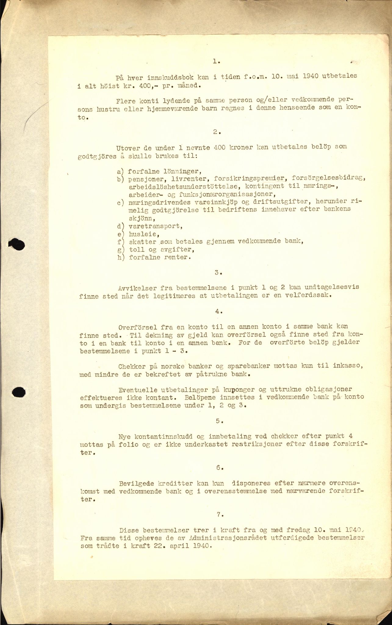 Forsvaret, Forsvarets krigshistoriske avdeling, AV/RA-RAFA-2017/Y/Yf/L0206: II-C-11-2120  -  Kapitulasjonen 7. juni 1940.  Okkupasjonstiden., 1940-1945, p. 304