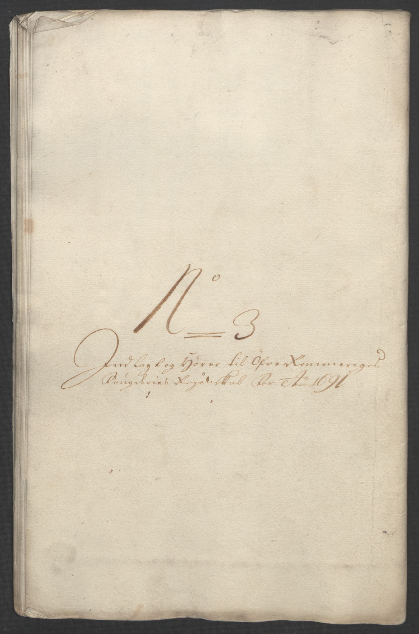 Rentekammeret inntil 1814, Reviderte regnskaper, Fogderegnskap, RA/EA-4092/R12/L0703: Fogderegnskap Øvre Romerike, 1691, p. 285