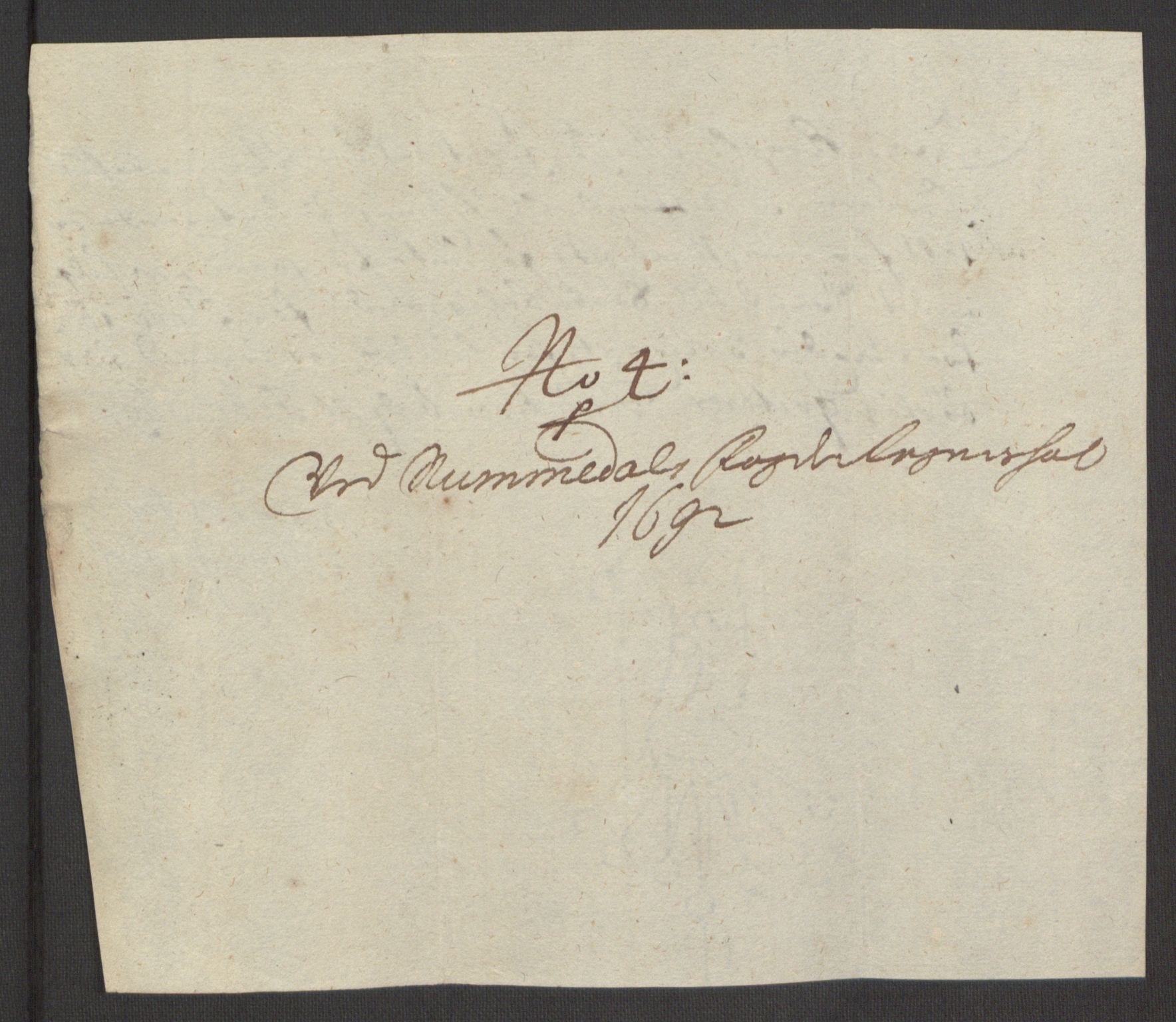 Rentekammeret inntil 1814, Reviderte regnskaper, Fogderegnskap, AV/RA-EA-4092/R64/L4424: Fogderegnskap Namdal, 1692-1695, p. 139