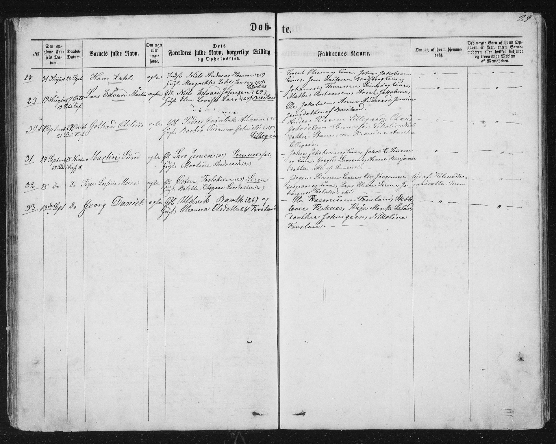 Ministerialprotokoller, klokkerbøker og fødselsregistre - Nordland, AV/SAT-A-1459/831/L0476: Parish register (copy) no. 831C03, 1866-1877, p. 29