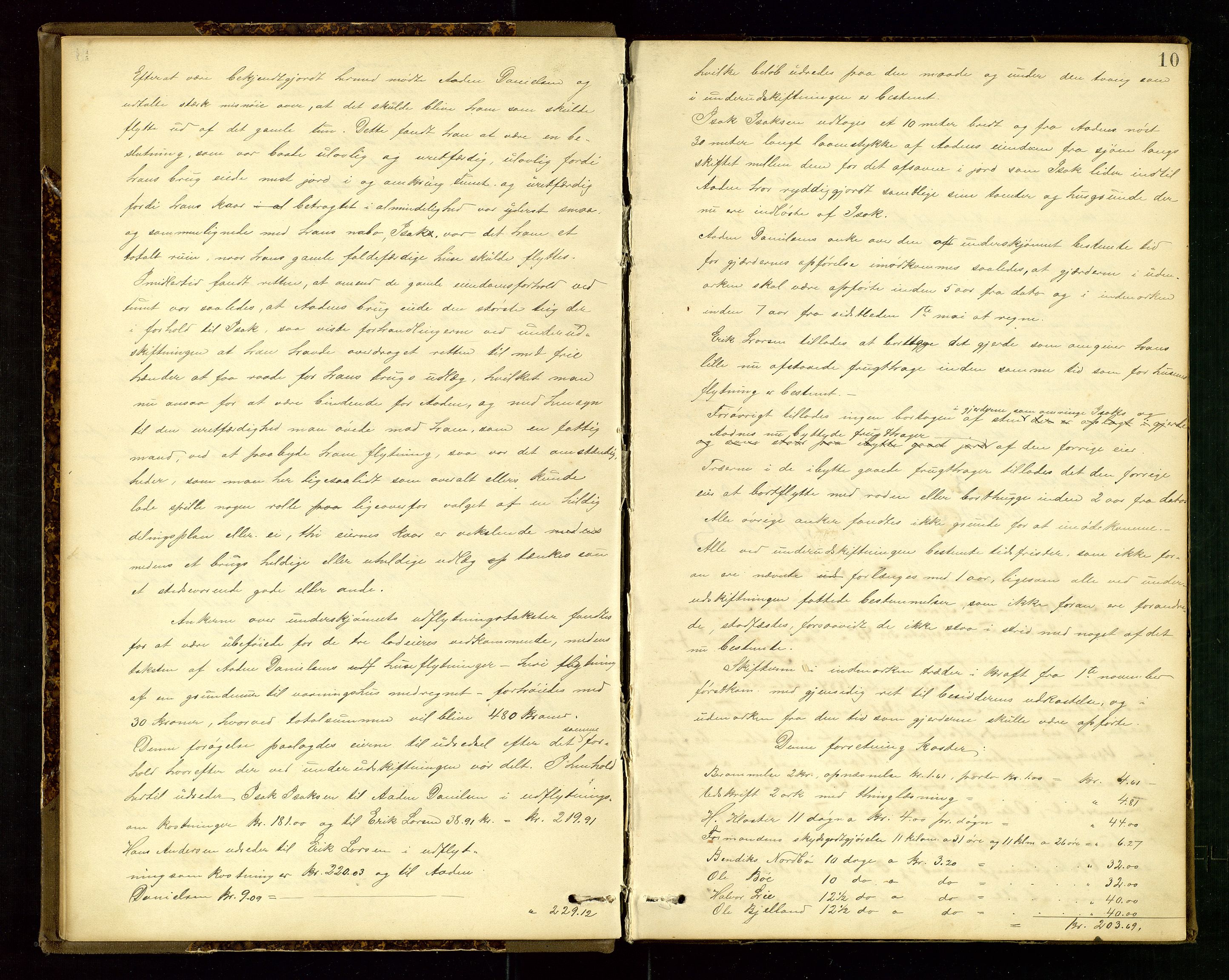 Rogaland jordskifterett, AV/SAST-A-102426/Oa/L0056: Forhandlingsprotokoll, 1884-1908, p. 10