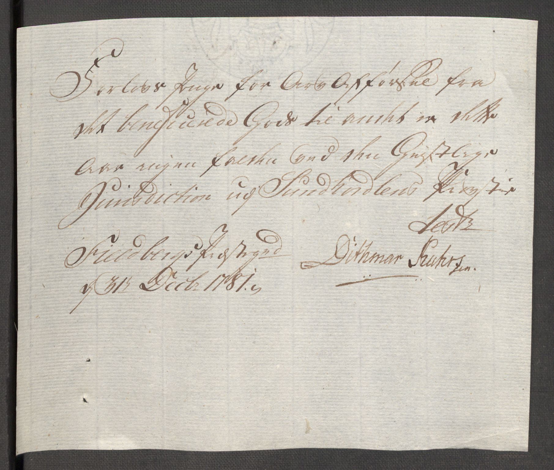 Rentekammeret inntil 1814, Reviderte regnskaper, Fogderegnskap, RA/EA-4092/R48/L3097: Fogderegnskap Sunnhordland og Hardanger, 1781, p. 191