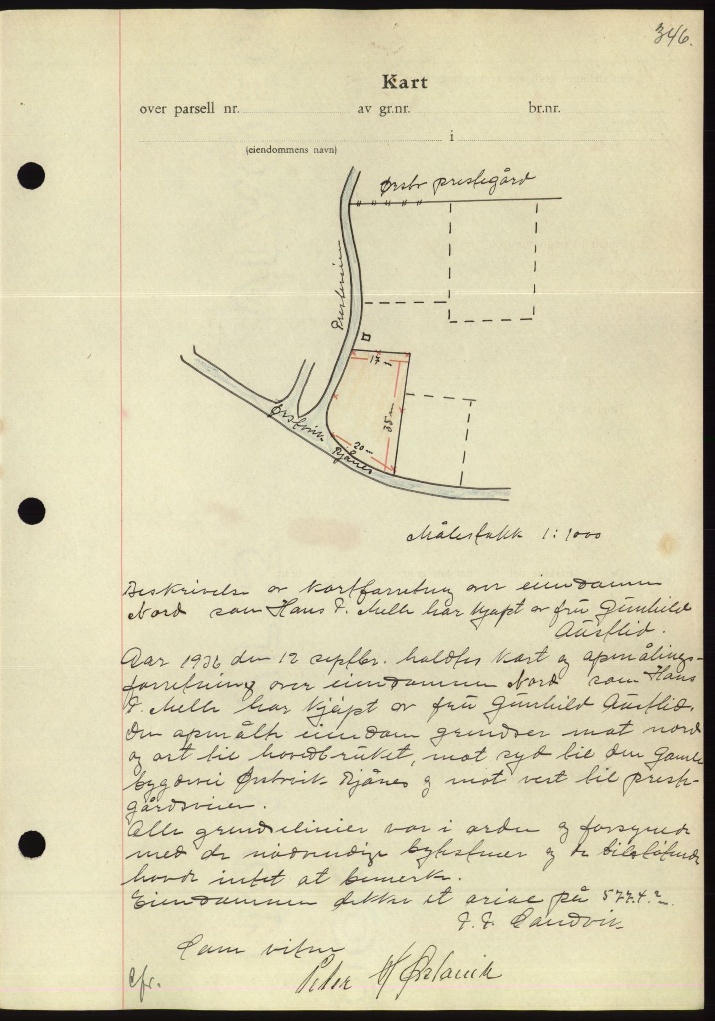 Søre Sunnmøre sorenskriveri, AV/SAT-A-4122/1/2/2C/L0061: Mortgage book no. 55, 1936-1936, Diary no: : 1378/1936