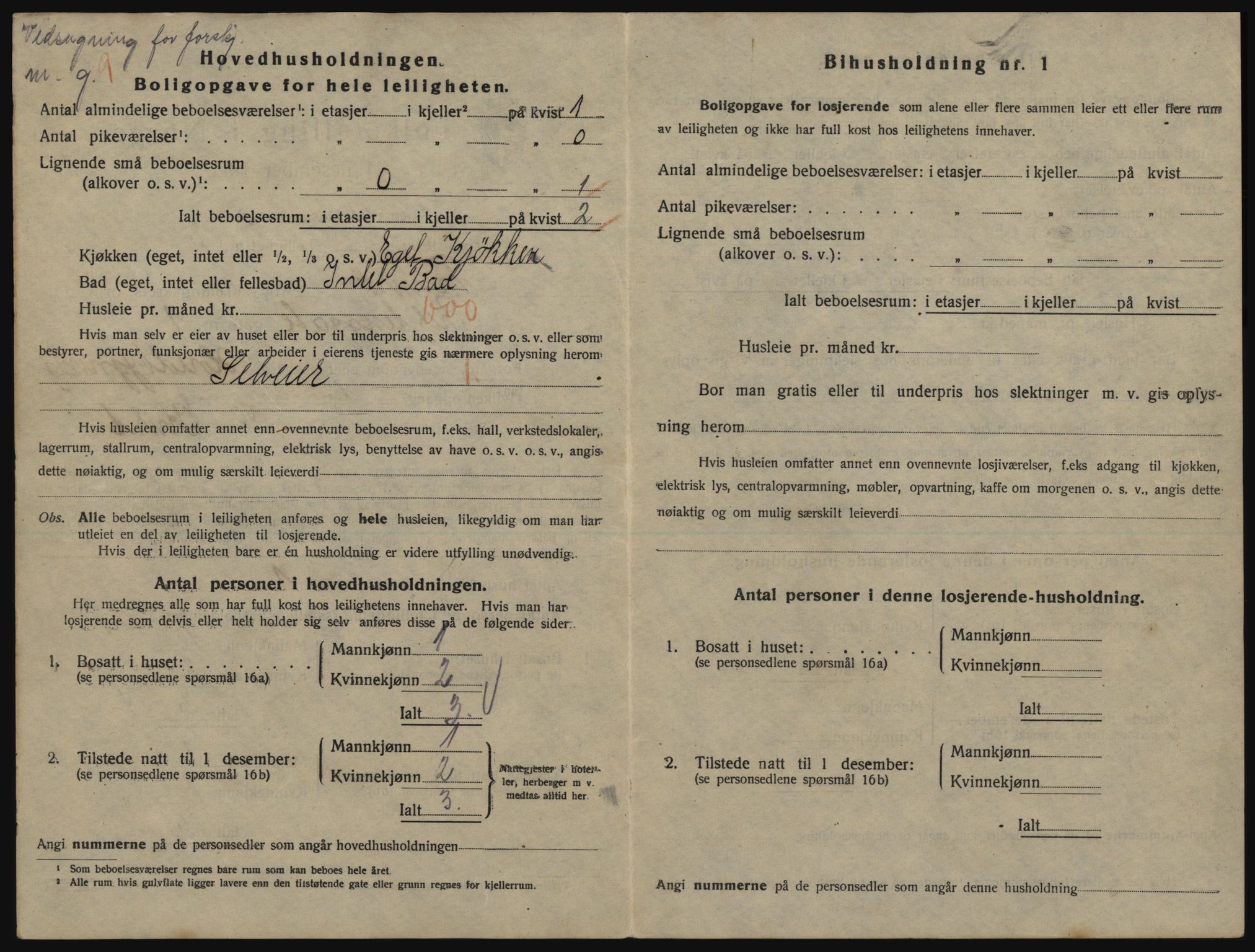 SATØ, 1920 census for Tromsø, 1920, p. 3376