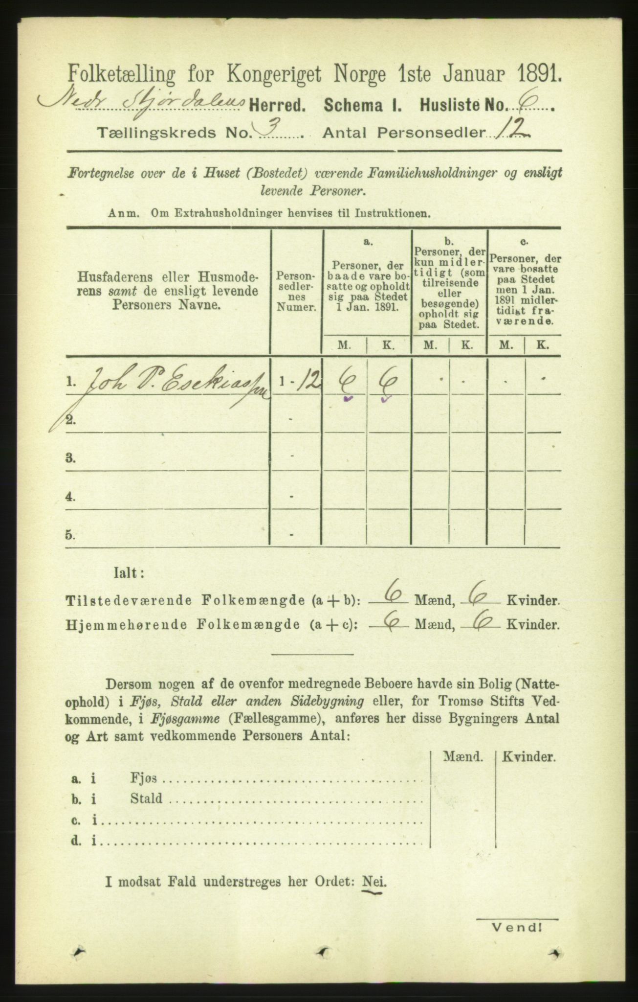 RA, 1891 census for 1714 Nedre Stjørdal, 1891, p. 956