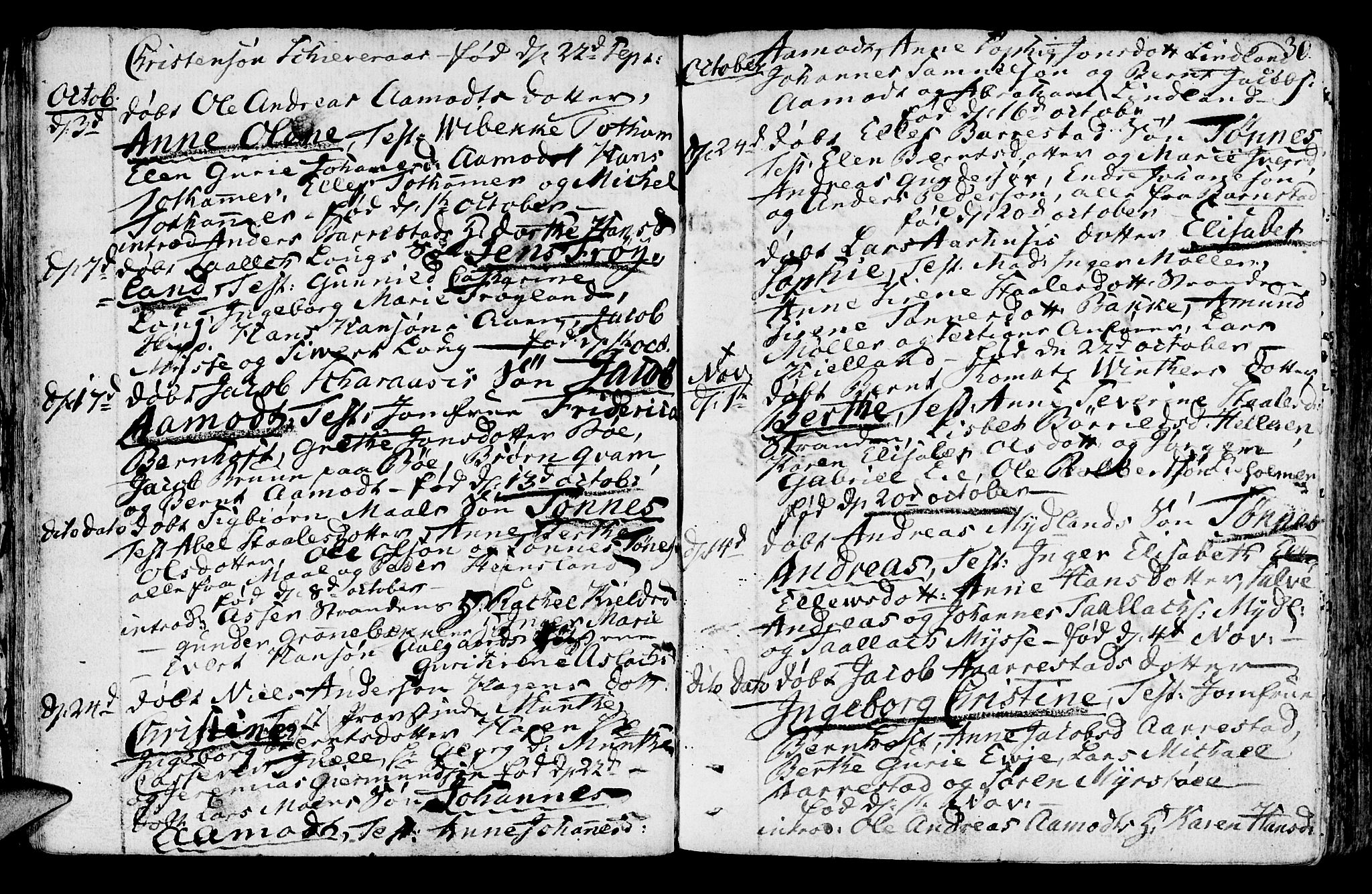 Sokndal sokneprestkontor, AV/SAST-A-101808: Parish register (official) no. A 5, 1806-1826, p. 30