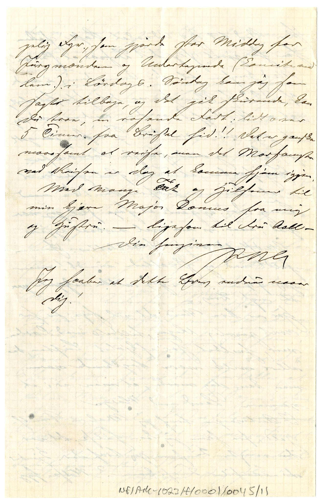 Diderik Maria Aalls brevsamling, NF/Ark-1023/F/L0001: D.M. Aalls brevsamling. A - B, 1738-1889, p. 559