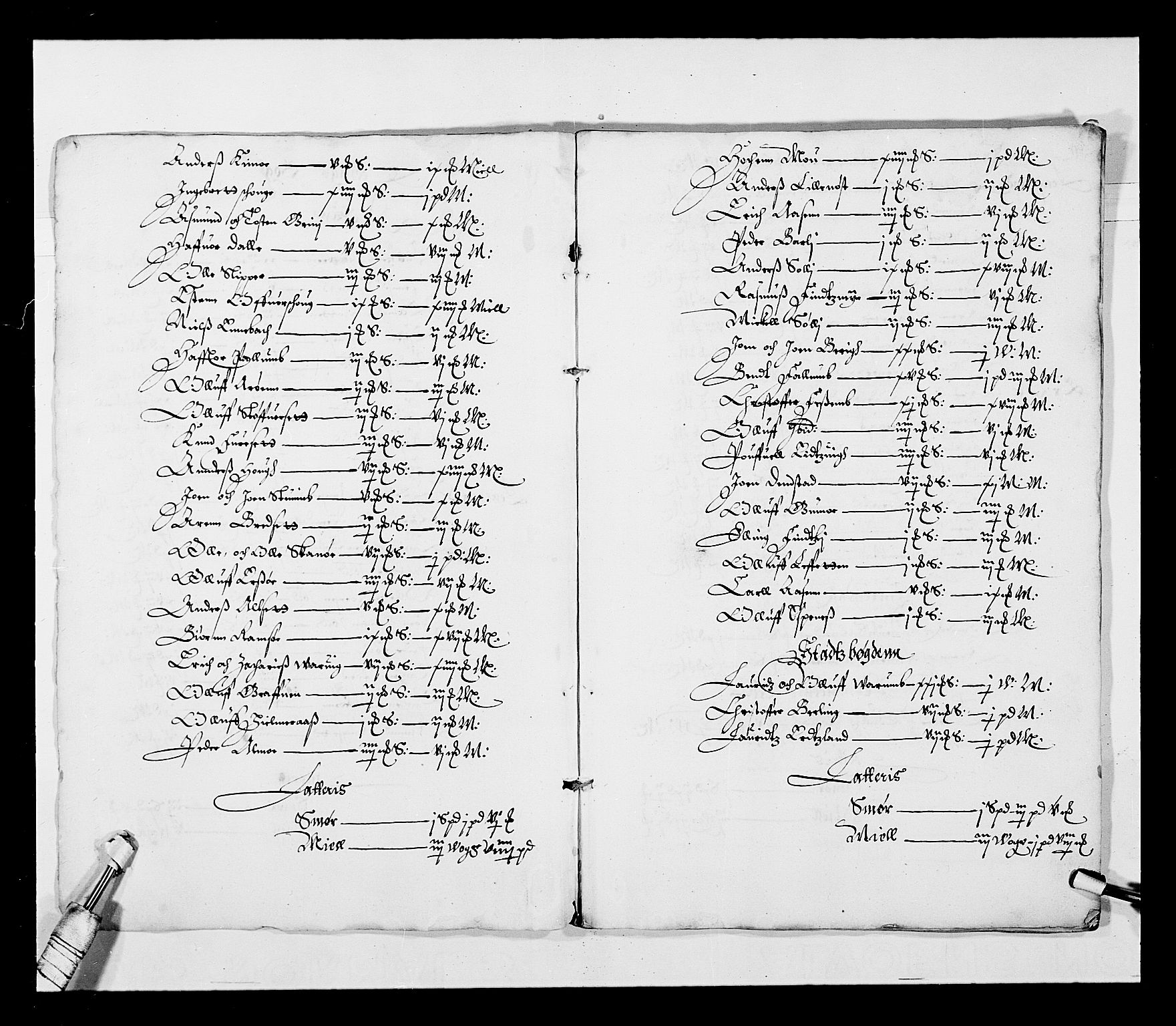 Stattholderembetet 1572-1771, RA/EA-2870/Ek/L0027/0002: Jordebøker 1633-1658: / Tre jordebøker fra Trondheim len, 1644-1645, p. 4