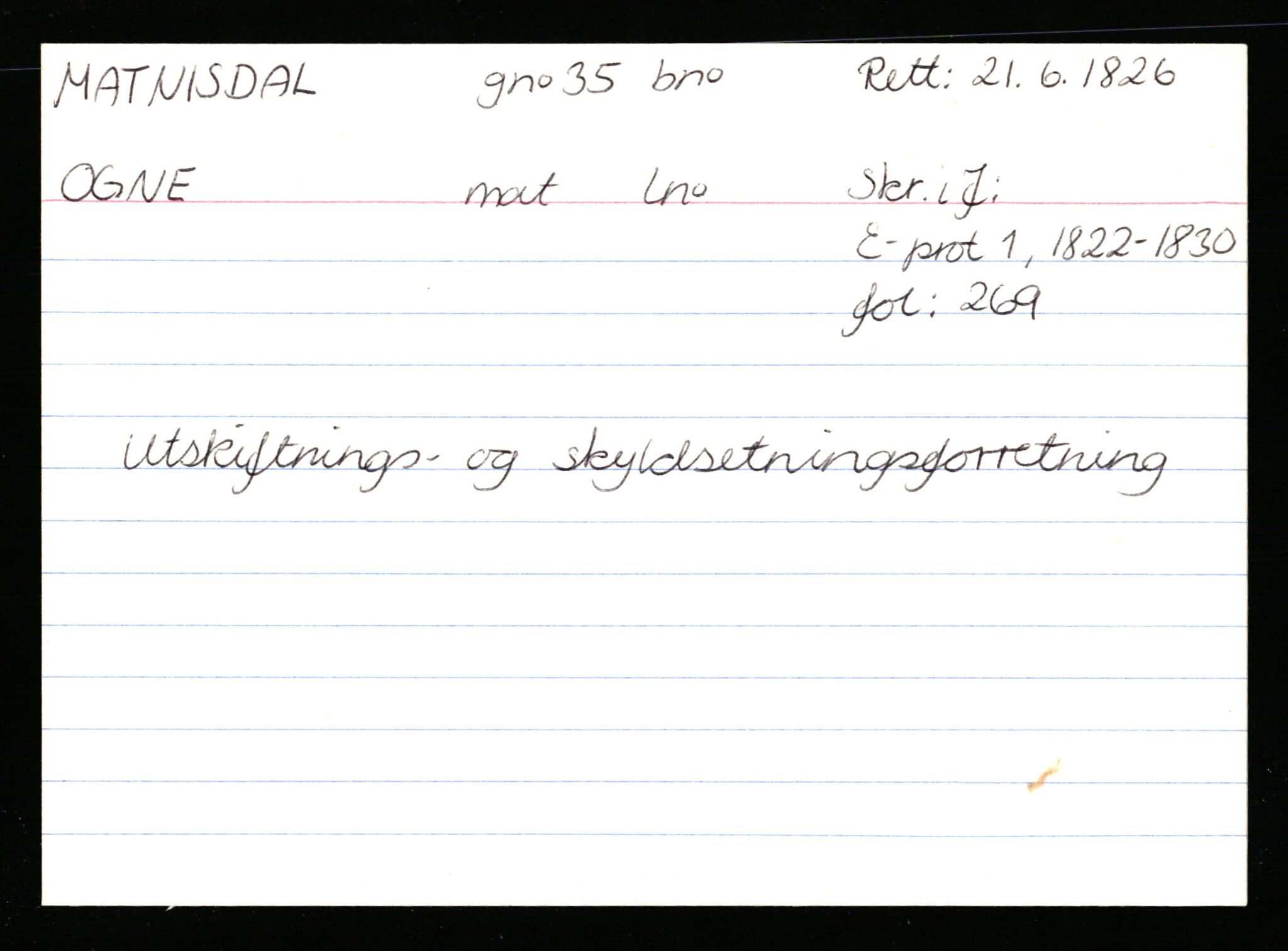 Statsarkivet i Stavanger, AV/SAST-A-101971/03/Y/Ym/L0037: Åstedskort sortert etter gårdsnavn: Lædre - Mauland, 1600-1950, p. 566