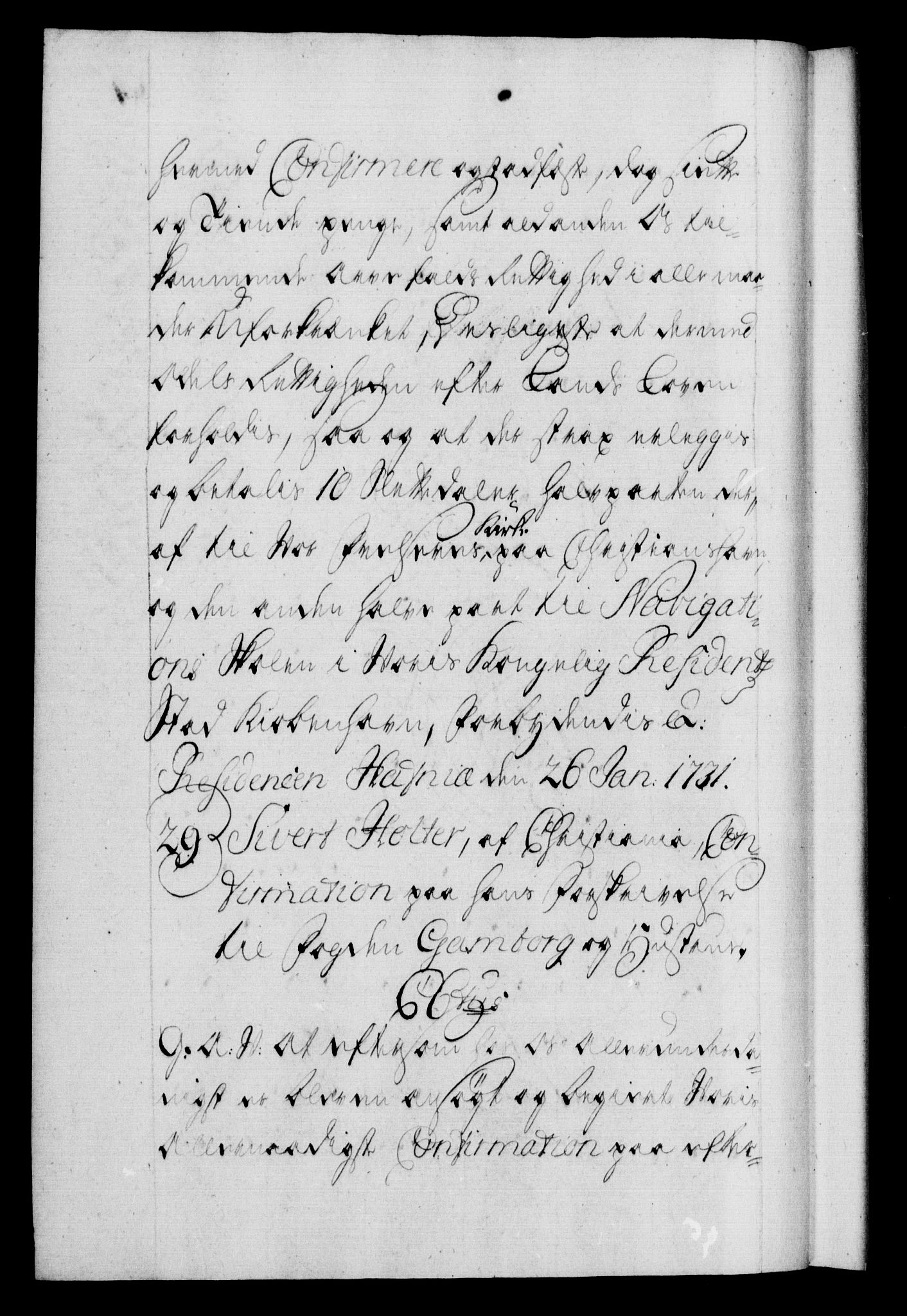 Danske Kanselli 1572-1799, AV/RA-EA-3023/F/Fc/Fca/Fcaa/L0027: Norske registre, 1730-1732, p. 84b