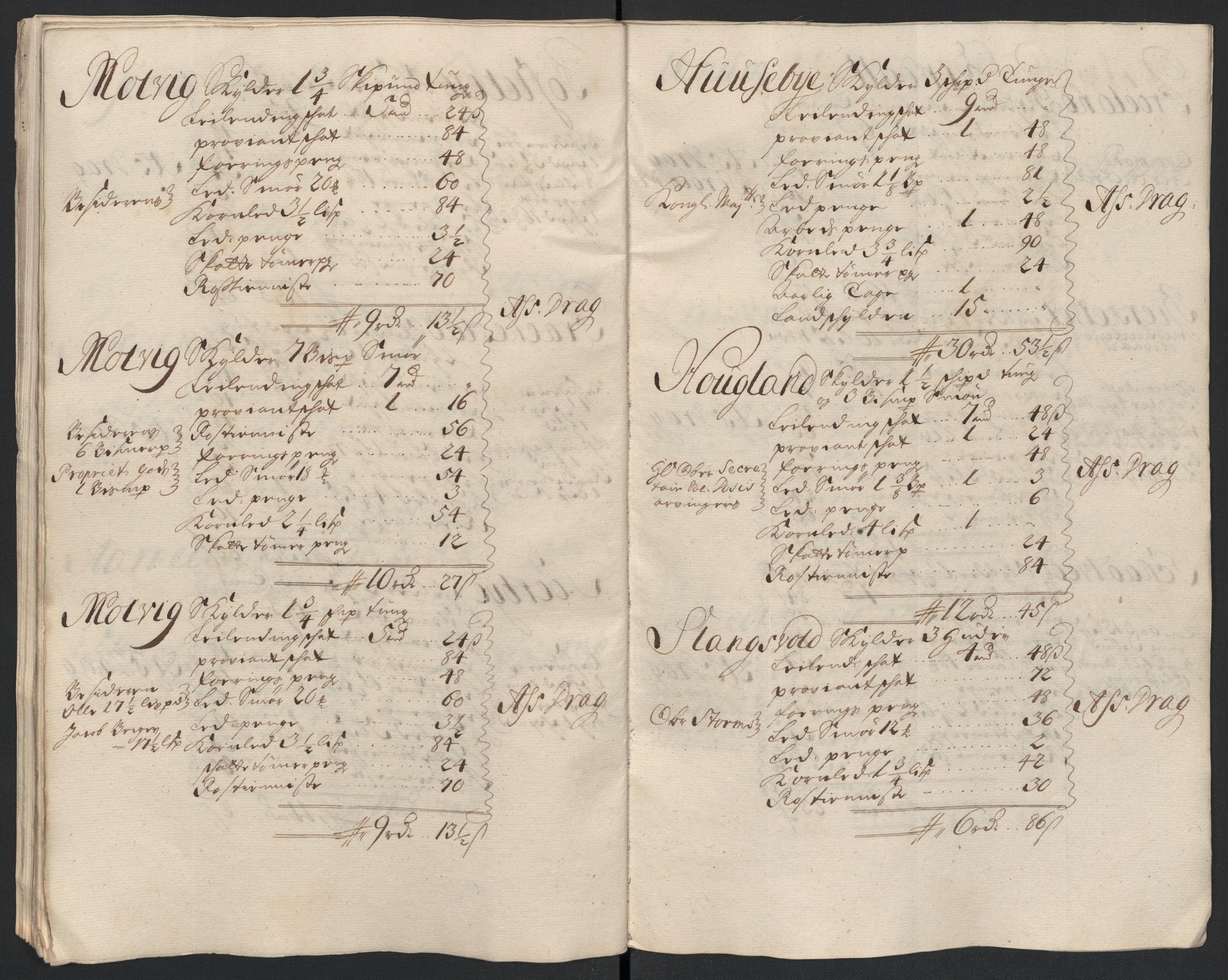 Rentekammeret inntil 1814, Reviderte regnskaper, Fogderegnskap, AV/RA-EA-4092/R04/L0135: Fogderegnskap Moss, Onsøy, Tune, Veme og Åbygge, 1709-1710, p. 322