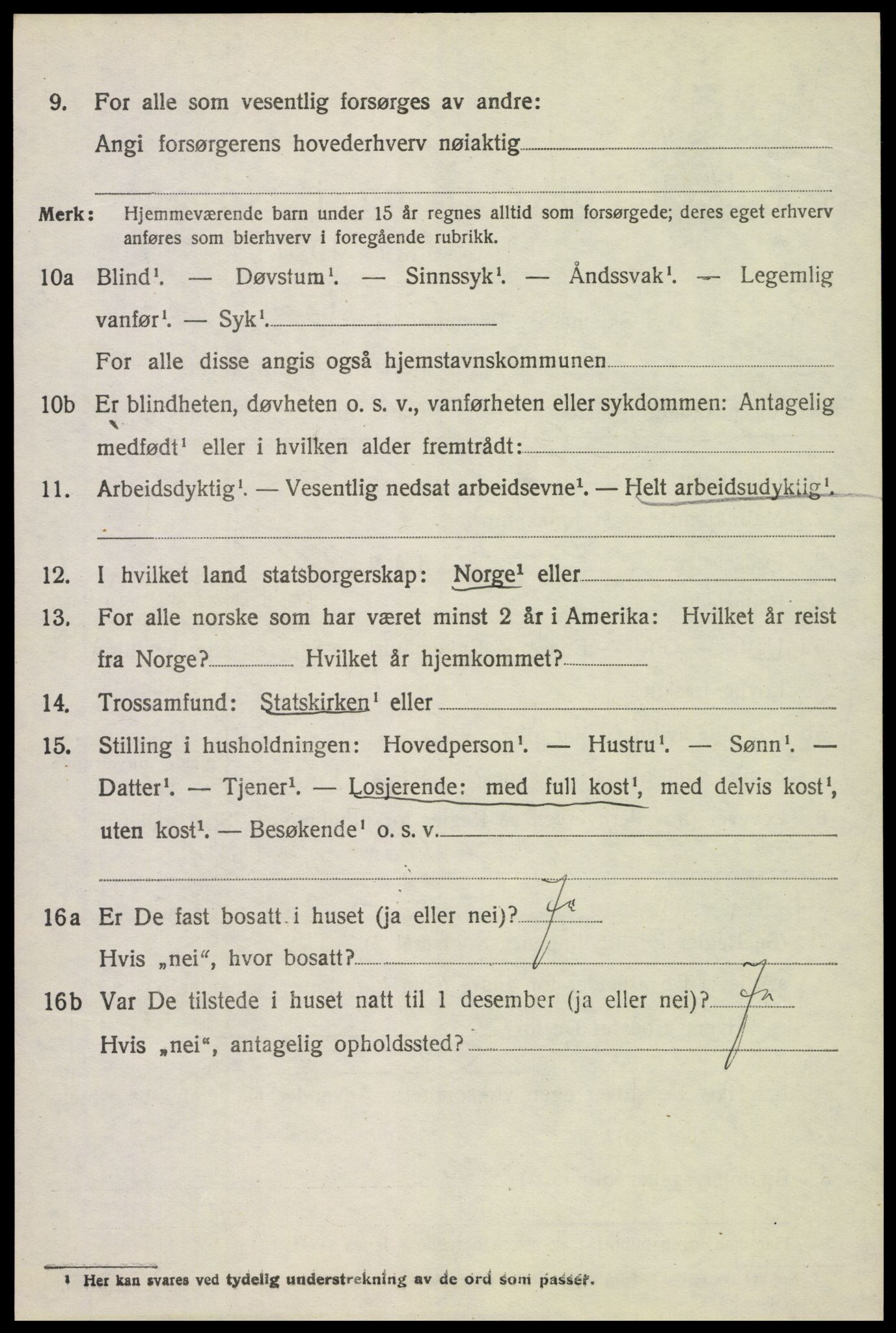 SAH, 1920 census for Løten, 1920, p. 4948