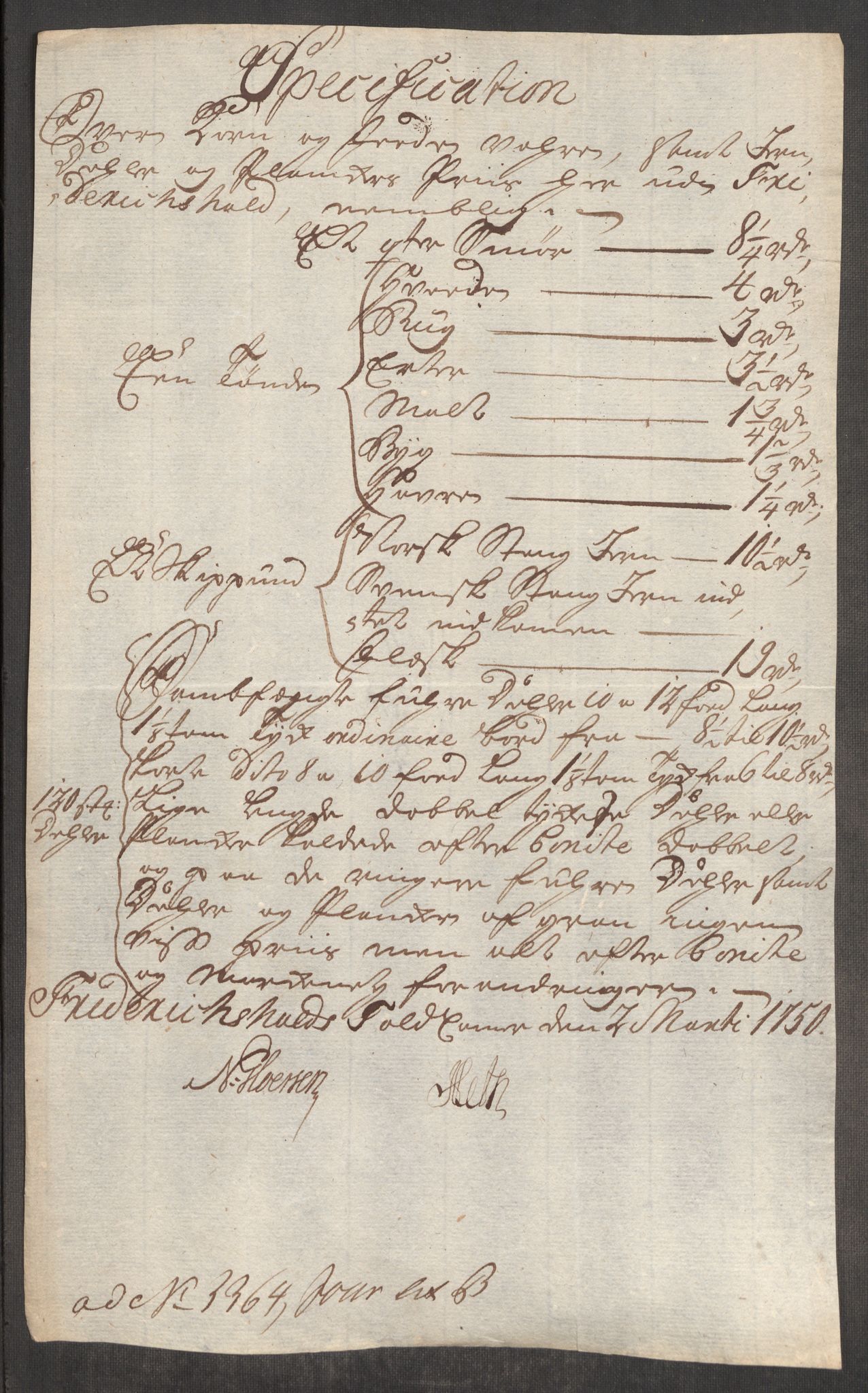 Rentekammeret inntil 1814, Realistisk ordnet avdeling, RA/EA-4070/Oe/L0004: [Ø1]: Priskuranter, 1749-1752, p. 204