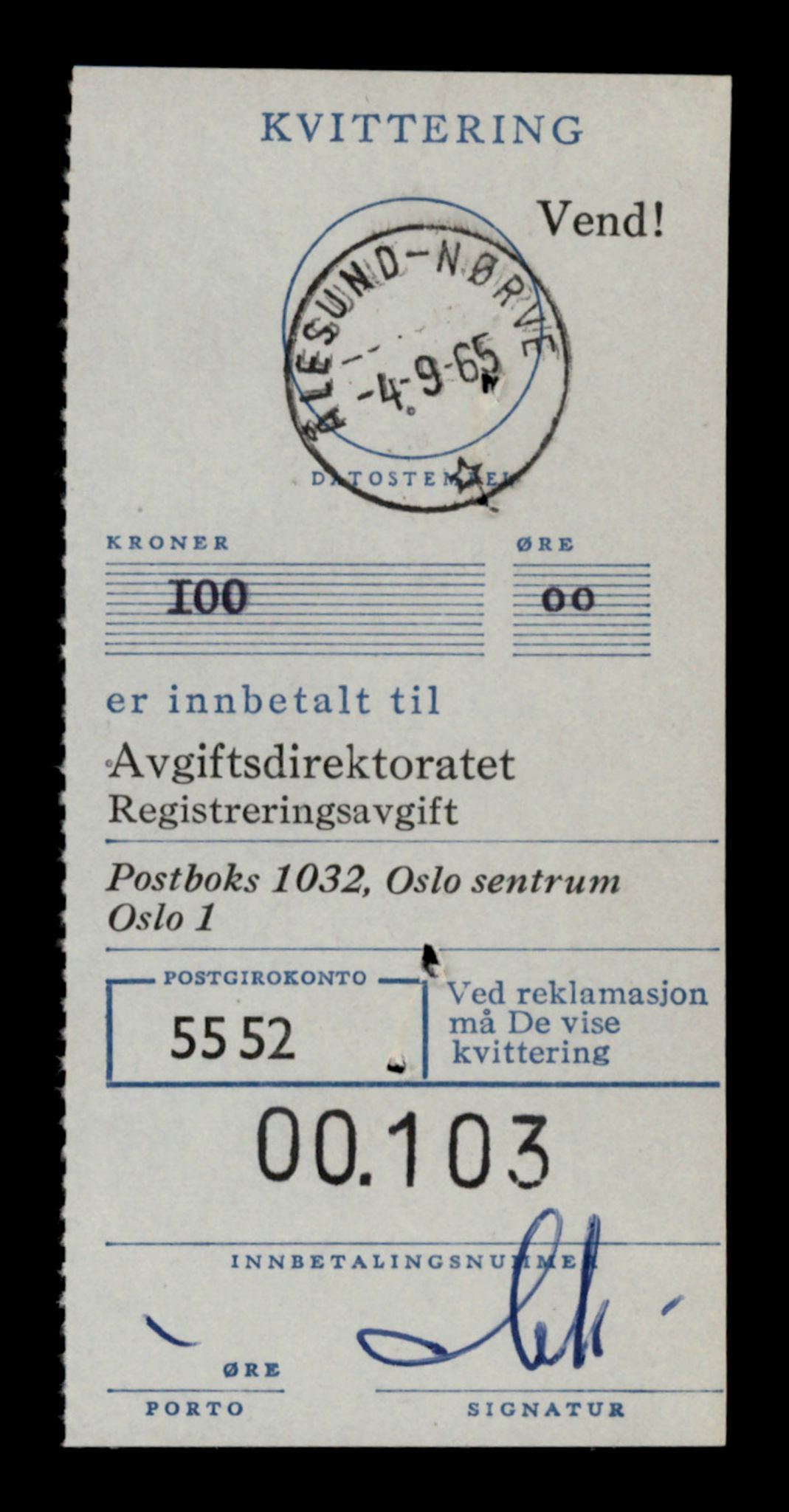 Møre og Romsdal vegkontor - Ålesund trafikkstasjon, SAT/A-4099/F/Fe/L0029: Registreringskort for kjøretøy T 11430 - T 11619, 1927-1998, p. 497