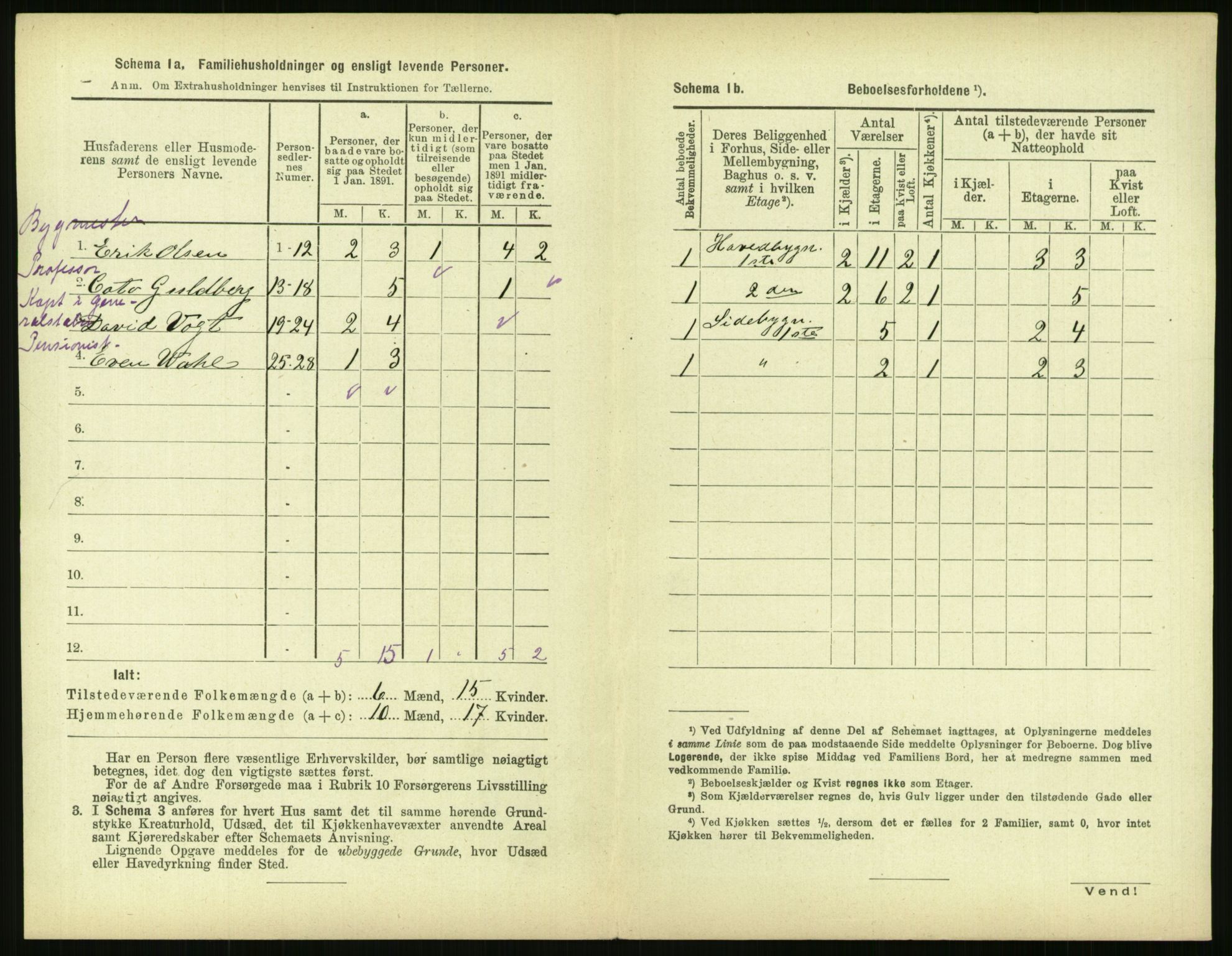 RA, 1891 census for 0301 Kristiania, 1891, p. 39616