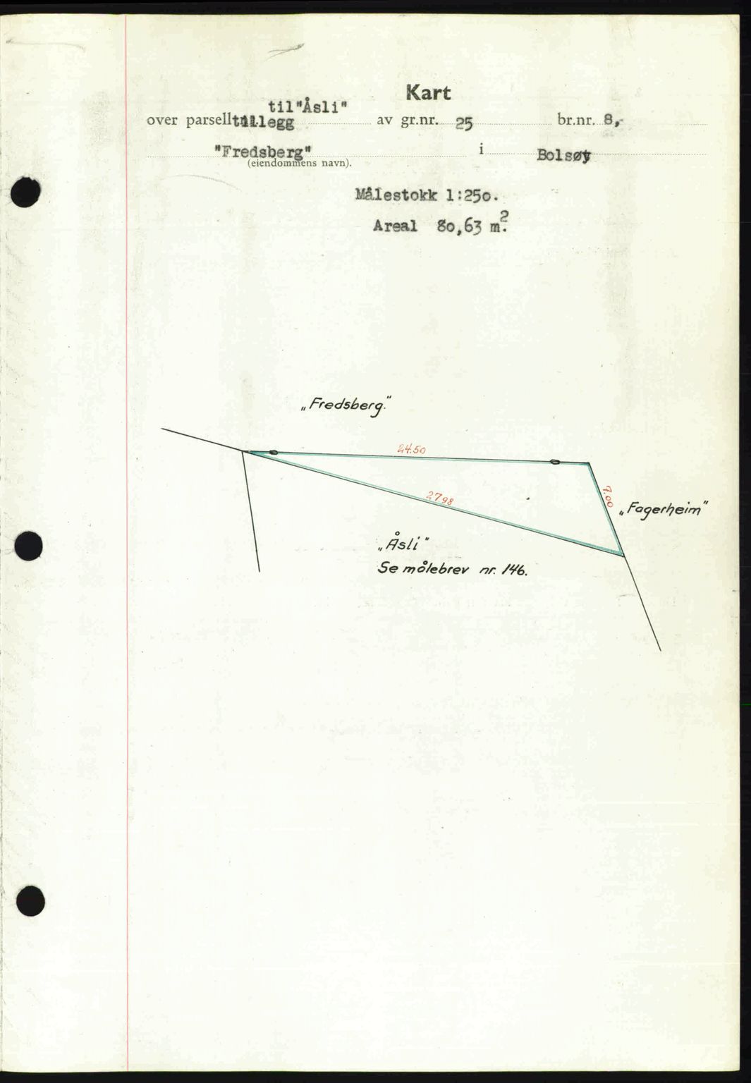 Romsdal sorenskriveri, AV/SAT-A-4149/1/2/2C: Mortgage book no. A21, 1946-1946, Diary no: : 2388/1946