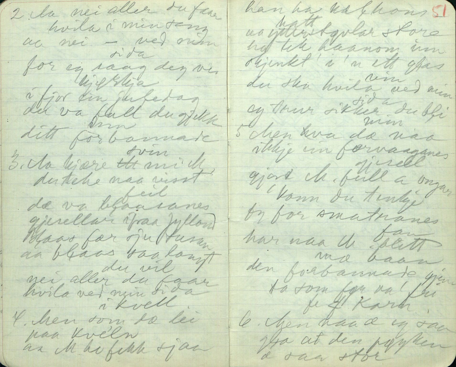 Rikard Berge, TEMU/TGM-A-1003/F/L0011/0003: 381-399 / 383 Oppskrifter frå Heddal, Bø, Sauherad, 1918-1919, p. 50-51