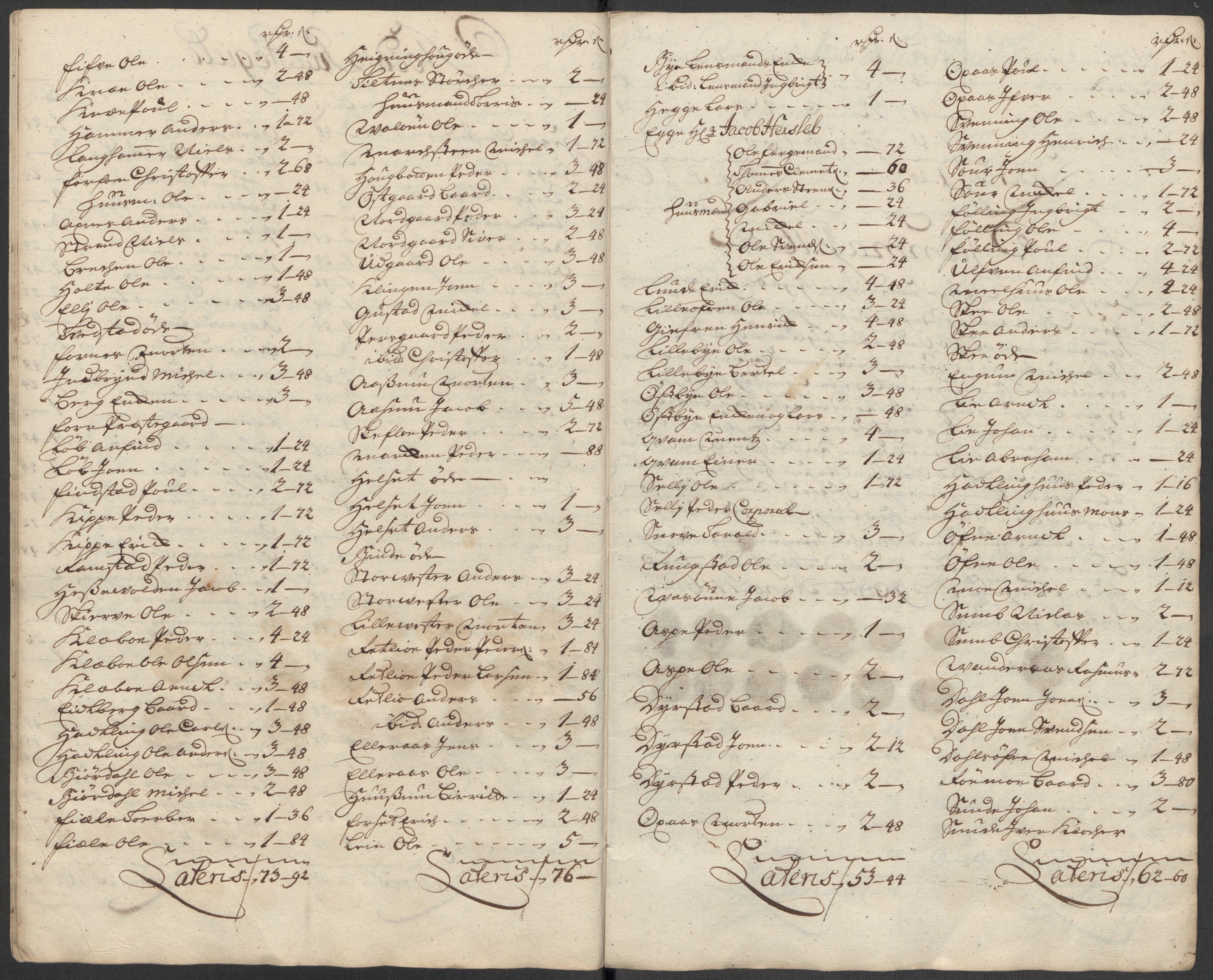 Rentekammeret inntil 1814, Reviderte regnskaper, Fogderegnskap, AV/RA-EA-4092/R63/L4324: Fogderegnskap Inderøy, 1716, p. 150