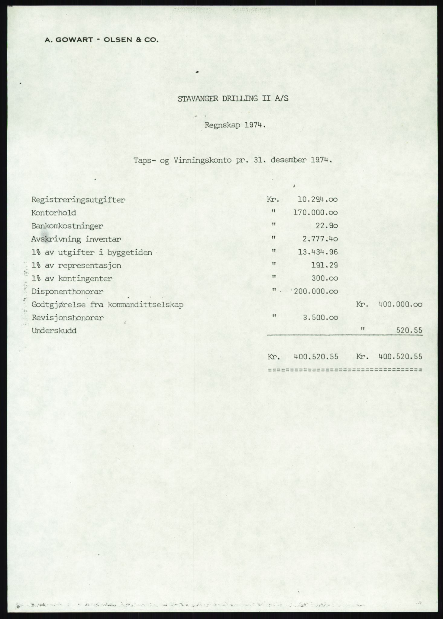 Pa 1503 - Stavanger Drilling AS, AV/SAST-A-101906/A/Ac/L0001: Årsberetninger, 1974-1978, p. 38