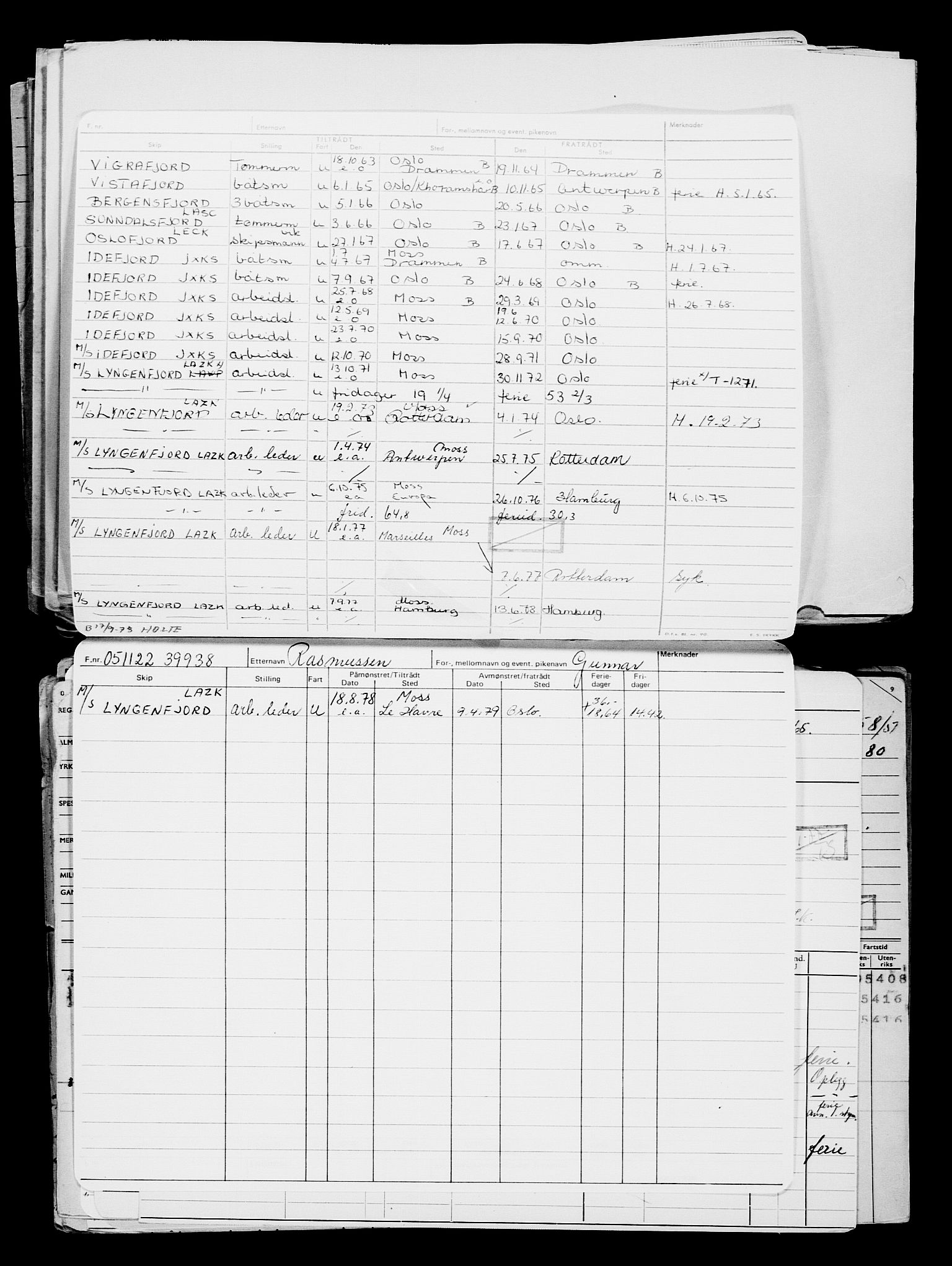 Direktoratet for sjømenn, AV/RA-S-3545/G/Gb/L0212: Hovedkort, 1922, p. 98