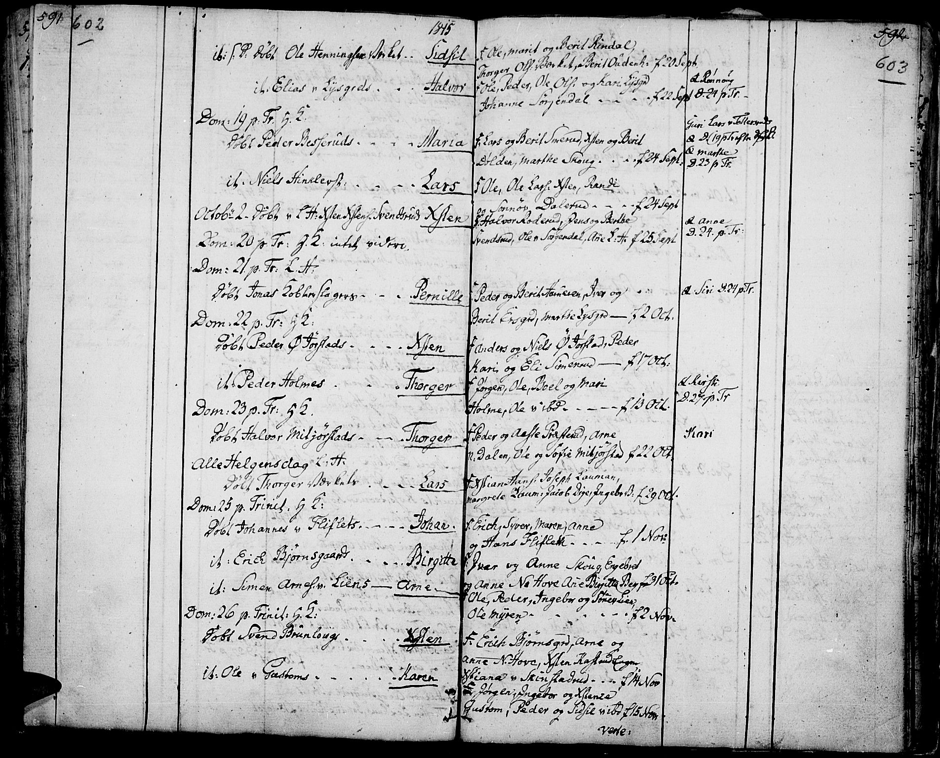 Fåberg prestekontor, SAH/PREST-086/H/Ha/Haa/L0002: Parish register (official) no. 2, 1775-1818, p. 602-603