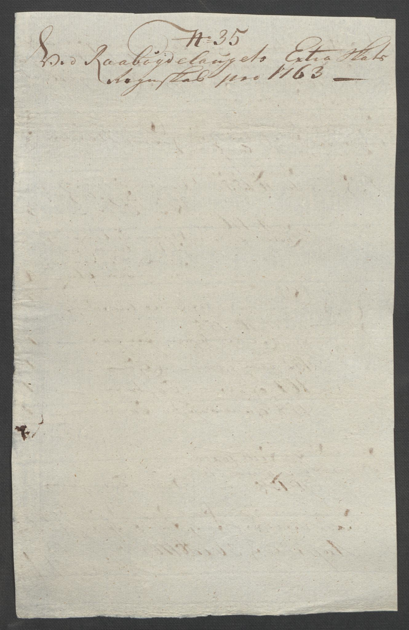 Rentekammeret inntil 1814, Reviderte regnskaper, Fogderegnskap, AV/RA-EA-4092/R40/L2517: Ekstraskatten Råbyggelag, 1762-1763, p. 363