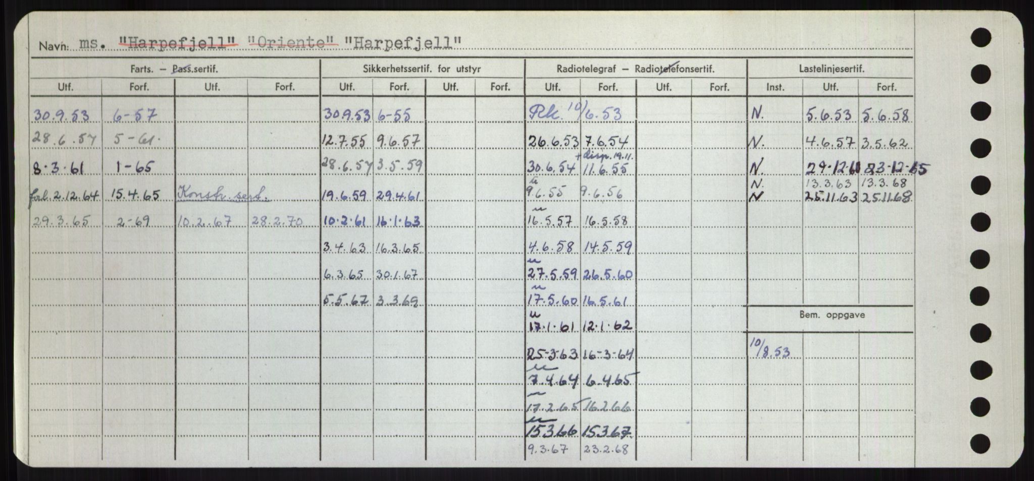 Sjøfartsdirektoratet med forløpere, Skipsmålingen, RA/S-1627/H/Hd/L0014: Fartøy, H-Havl, p. 348