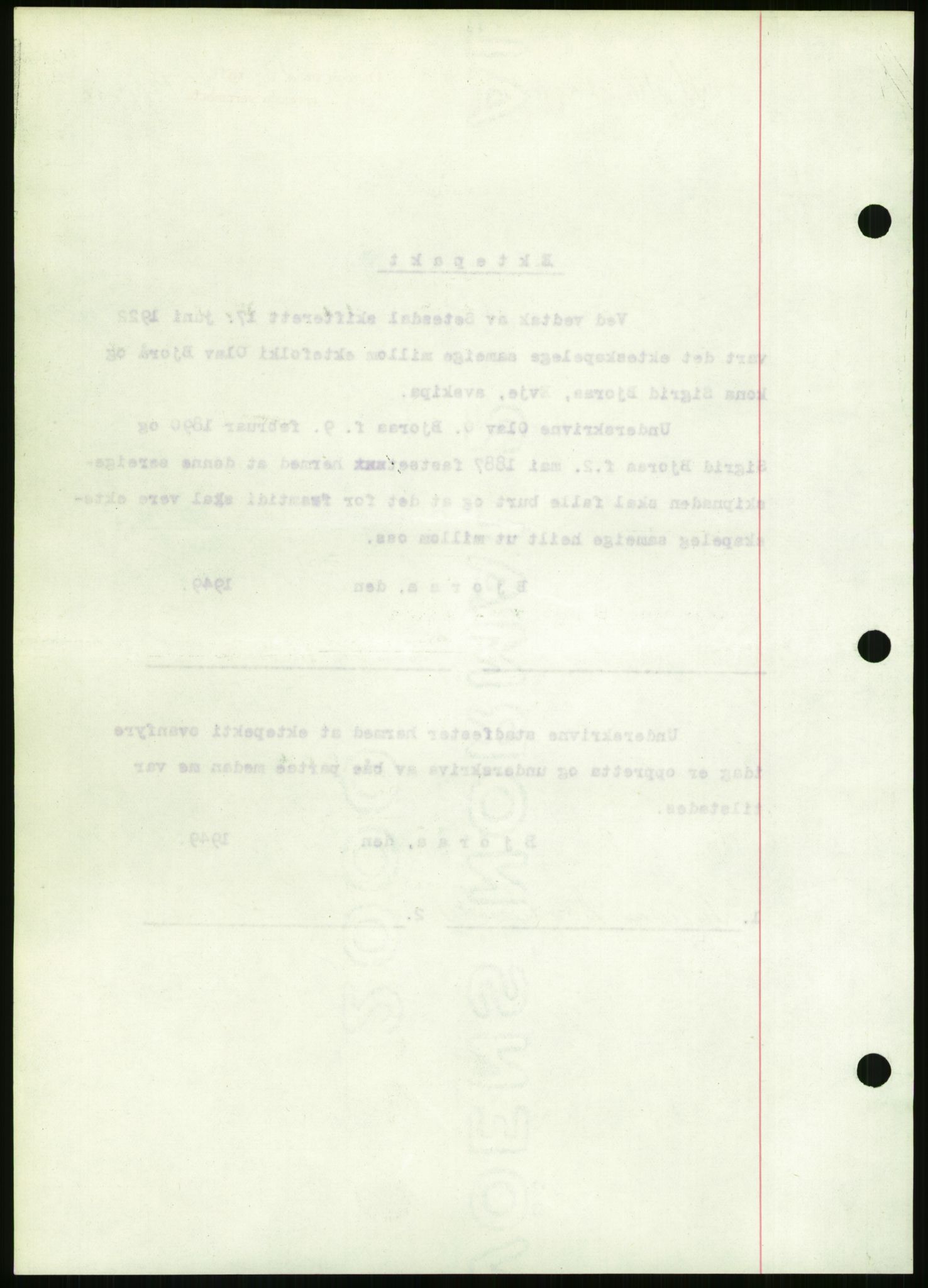 Setesdal sorenskriveri, SAK/1221-0011/G/Gb/L0050: Mortgage book no. B 38, 1949-1952, Diary no: : 23/1950
