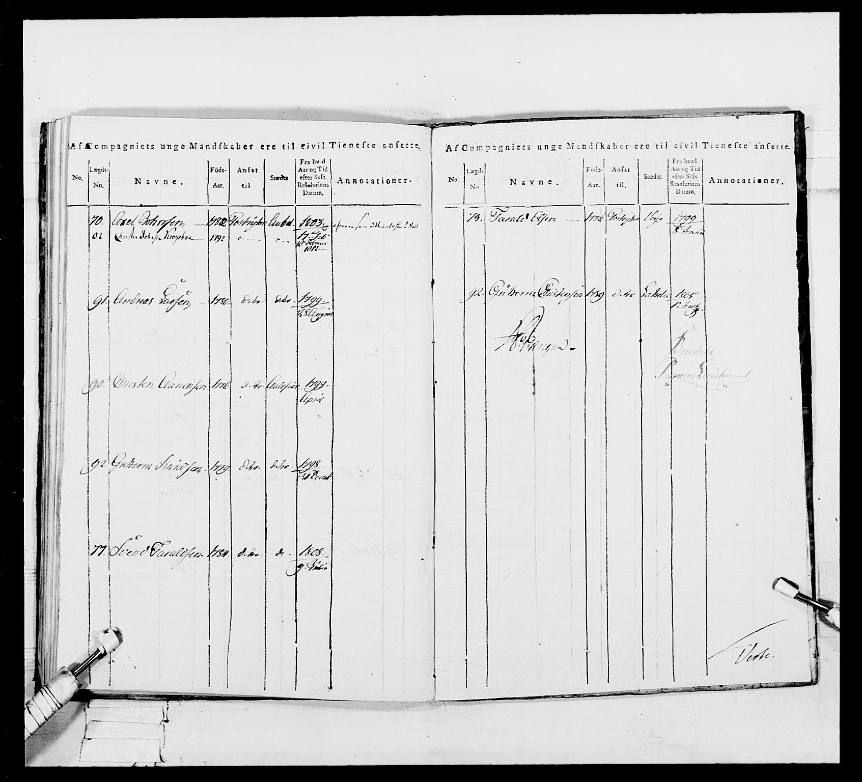 Generalitets- og kommissariatskollegiet, Det kongelige norske kommissariatskollegium, AV/RA-EA-5420/E/Eh/L0112: Vesterlenske nasjonale infanteriregiment, 1812, p. 114