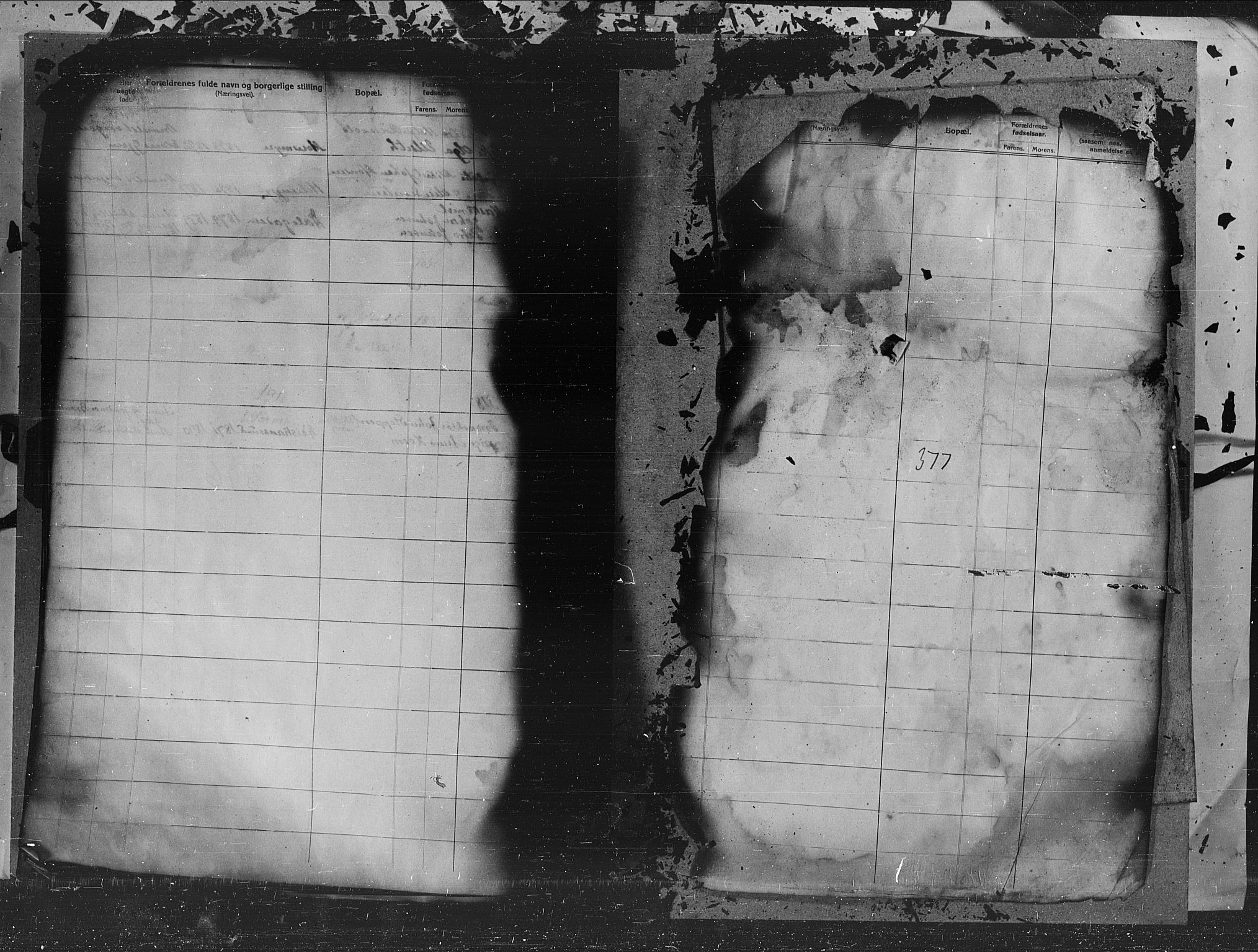 Kristiansund sokneprestkontor, AV/SAT-A-1068/1/I/I1: Parish register (official) no. 7a-b, 1914-1930, p. 377