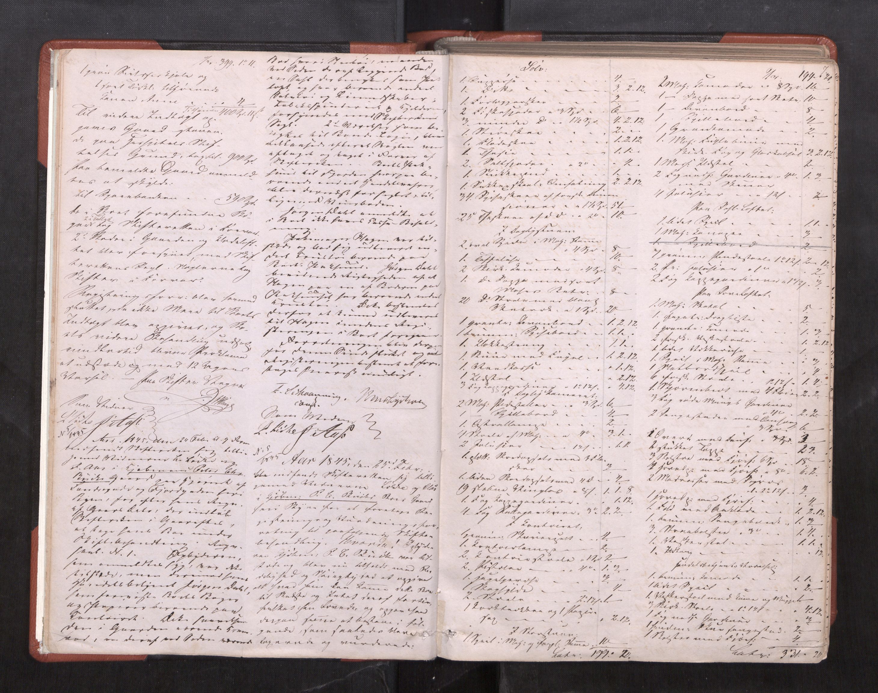 Trondheim byfogd, AV/SAT-A-0003/1/3/3C/L0001: Skifteregistreringsprotokoll (m/ register) U, 1845-1852, p. 7