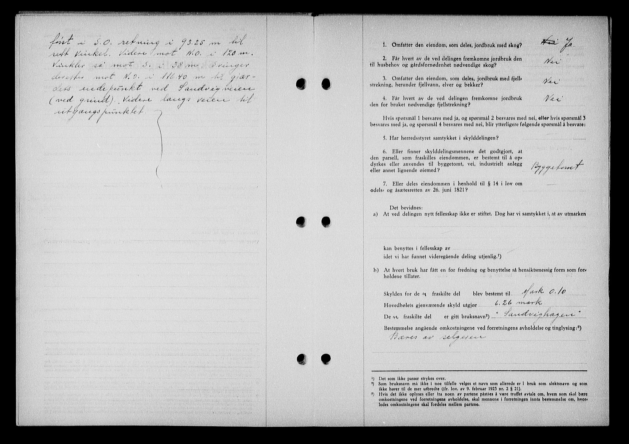 Nedenes sorenskriveri, AV/SAK-1221-0006/G/Gb/Gba/L0048: Mortgage book no. A-II, 1940-1941, Diary no: : 709/1941