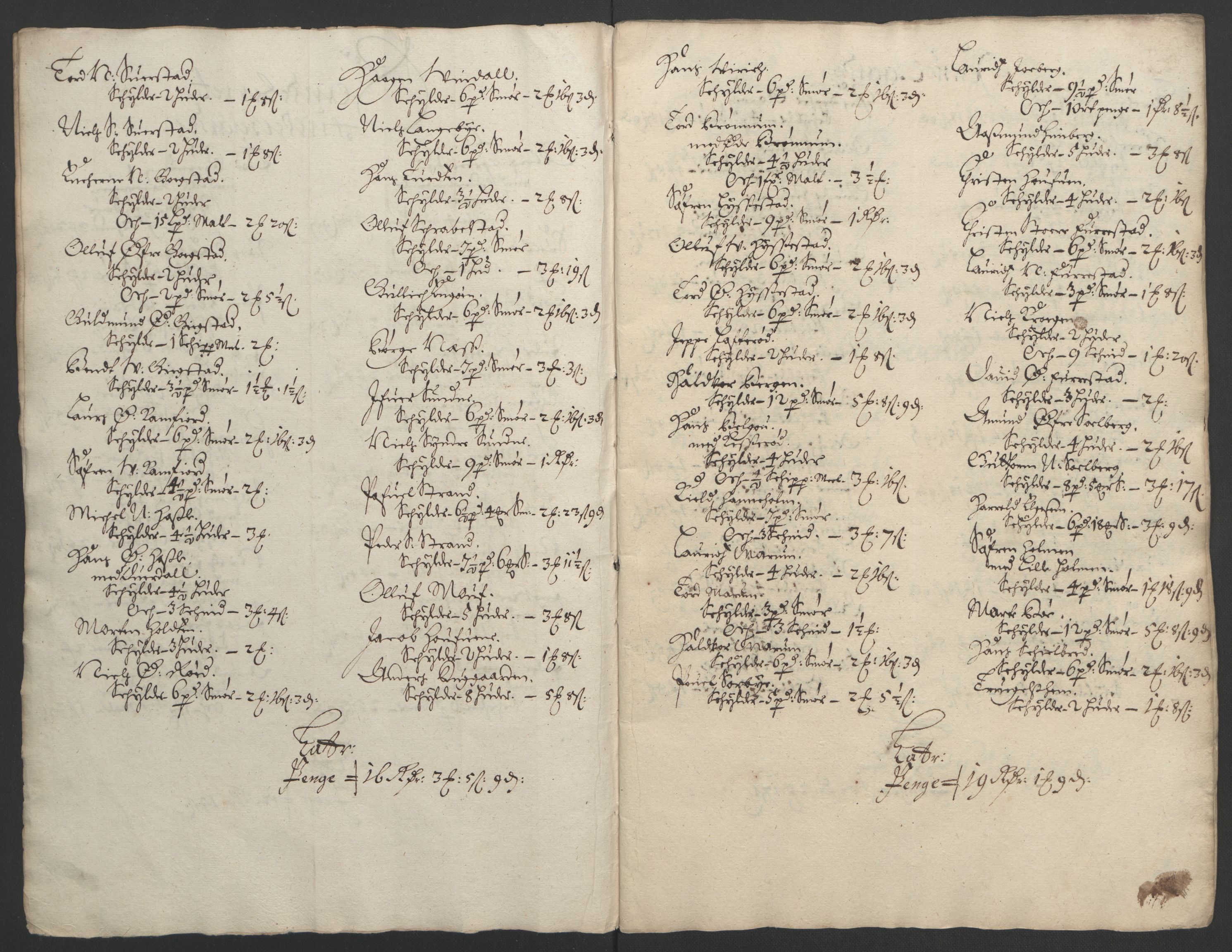 Rentekammeret inntil 1814, Reviderte regnskaper, Fogderegnskap, AV/RA-EA-4092/R33/L1964: Fogderegnskap Larvik grevskap, 1665-1668, p. 195