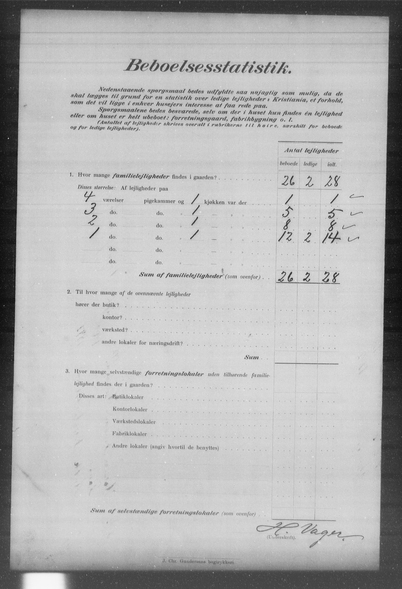 OBA, Municipal Census 1903 for Kristiania, 1903, p. 15403