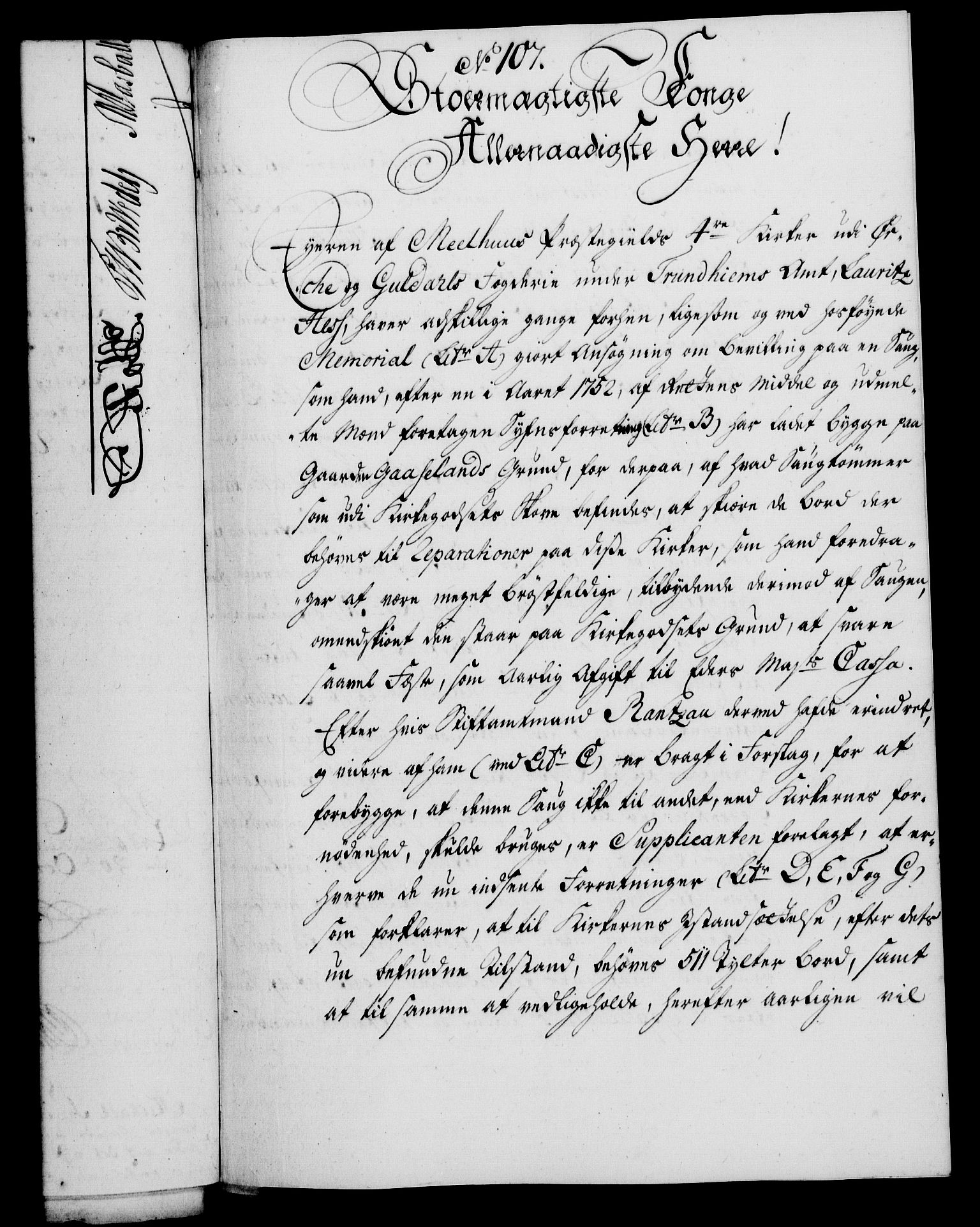 Rentekammeret, Kammerkanselliet, RA/EA-3111/G/Gf/Gfa/L0037: Norsk relasjons- og resolusjonsprotokoll (merket RK 52.37), 1755, p. 557