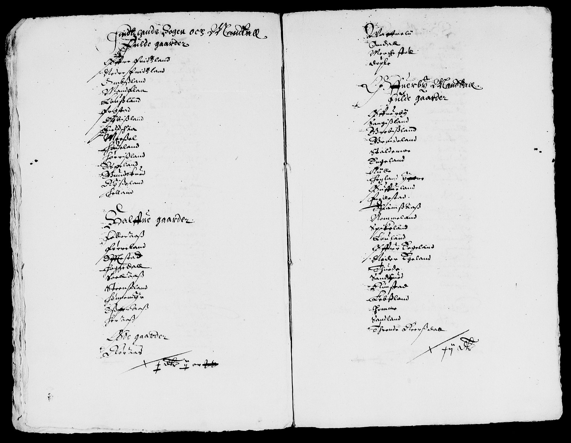 Rentekammeret inntil 1814, Reviderte regnskaper, Lensregnskaper, AV/RA-EA-5023/R/Rb/Rbq/L0025: Nedenes len. Mandals len. Råbyggelag., 1636-1637