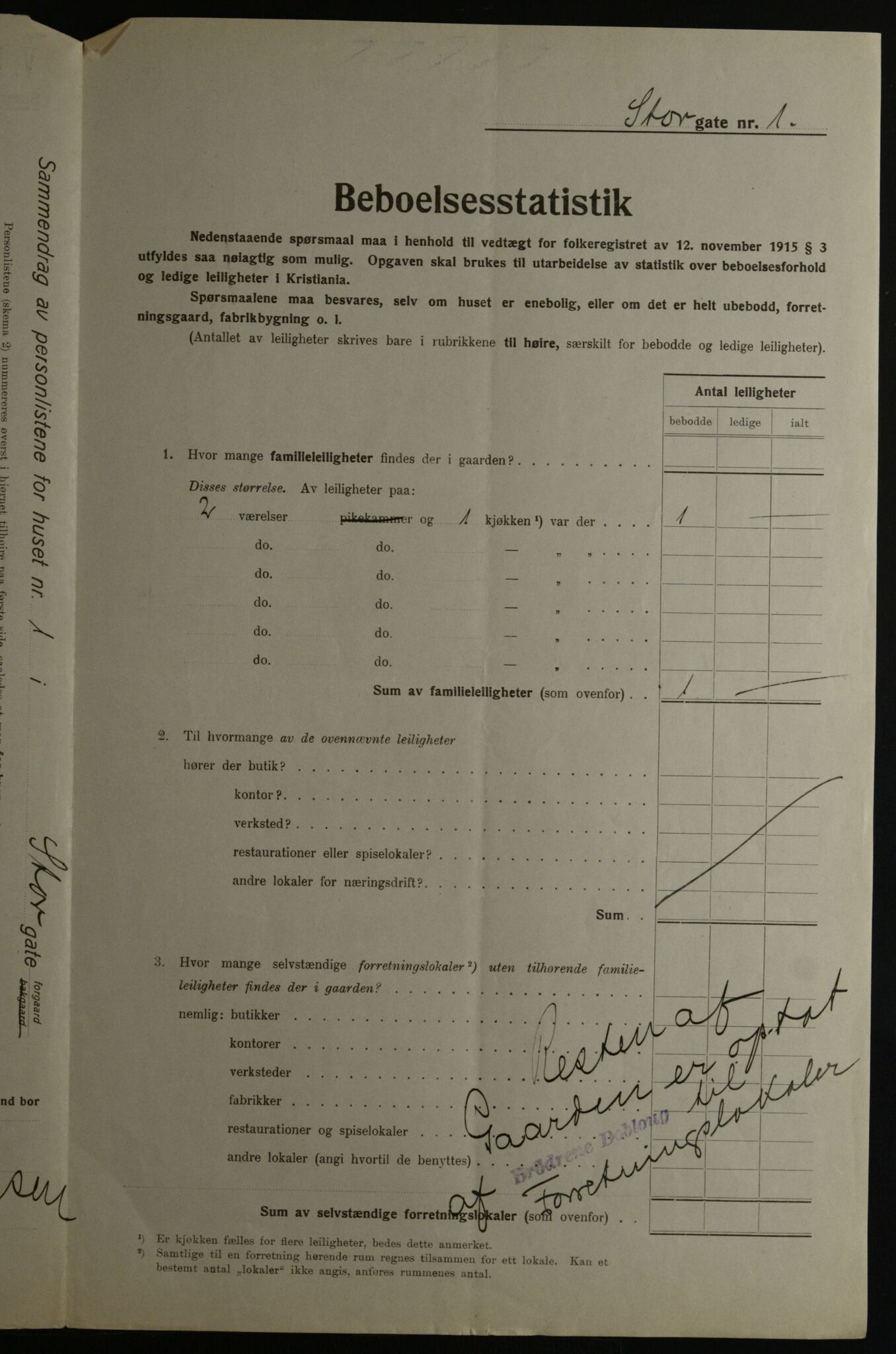 OBA, Municipal Census 1923 for Kristiania, 1923, p. 114064