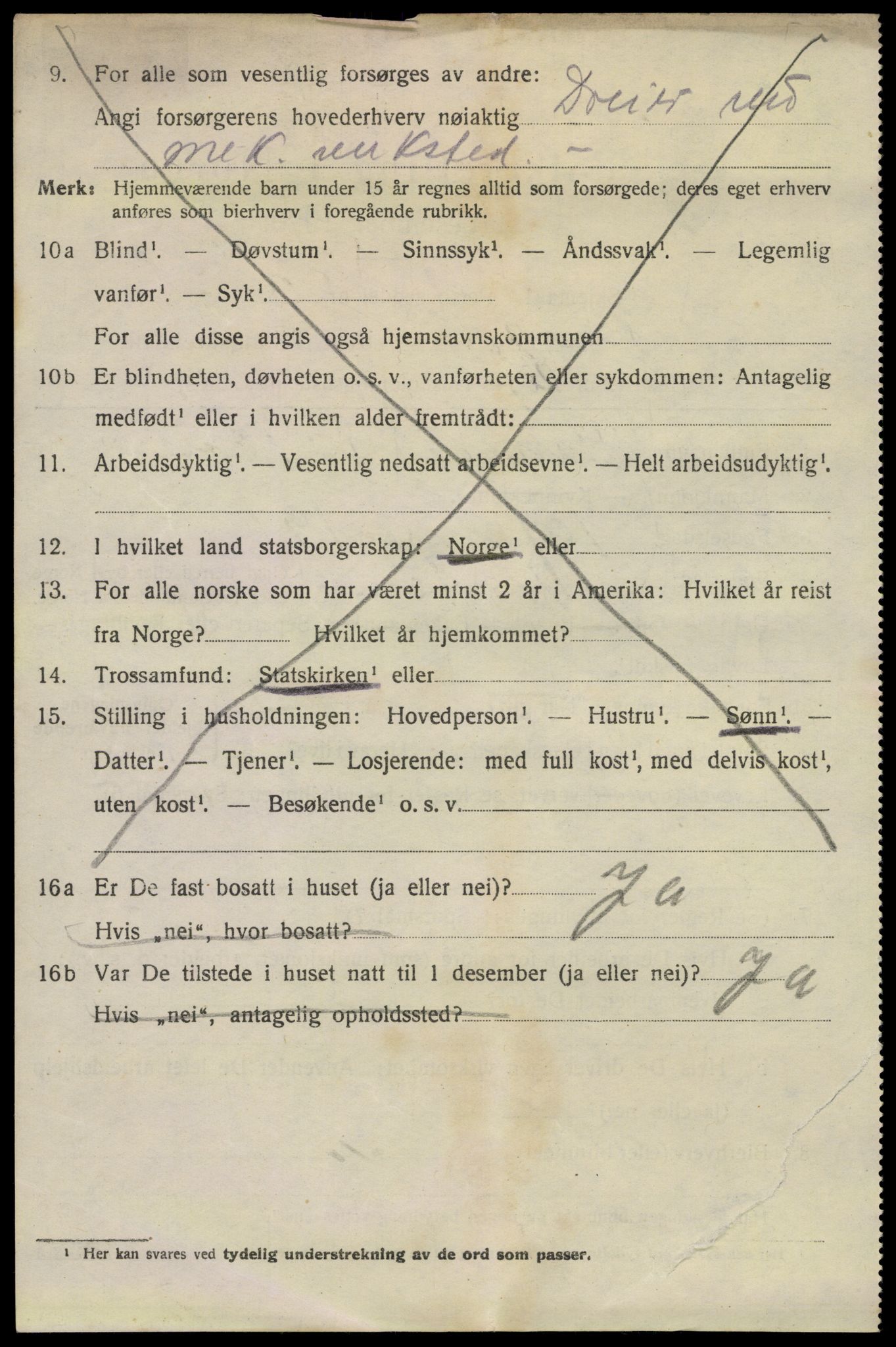 SAKO, 1920 census for Horten, 1920, p. 16252